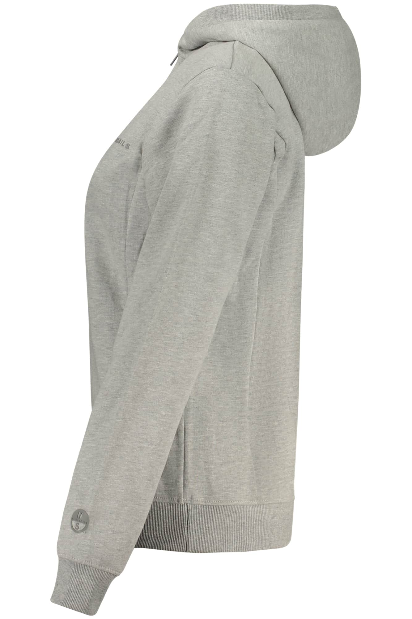 NORTH SAILS WOMEN'S ZIP-UP SWEATSHIRT BLACK