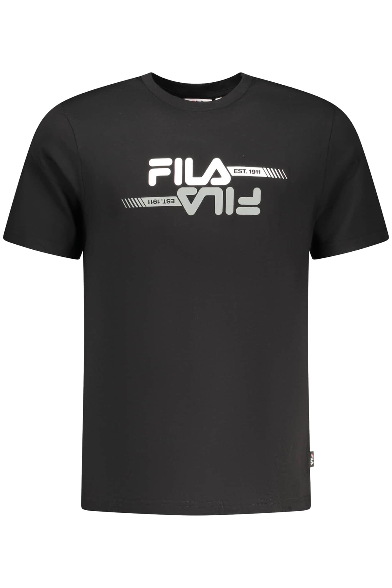 FILA MEN'S SHORT-SLEEVE T-SHIRT BLACK