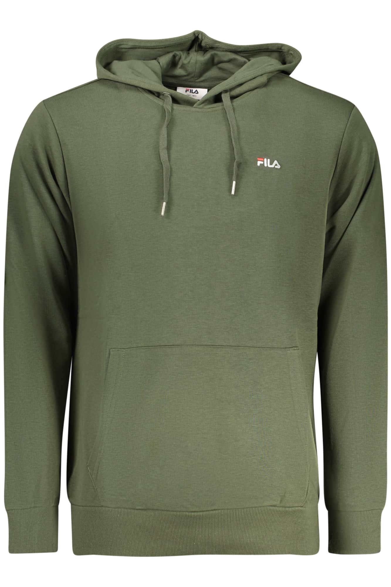 FILA MEN'S WHITE ZIP-UP SWEATSHIRT