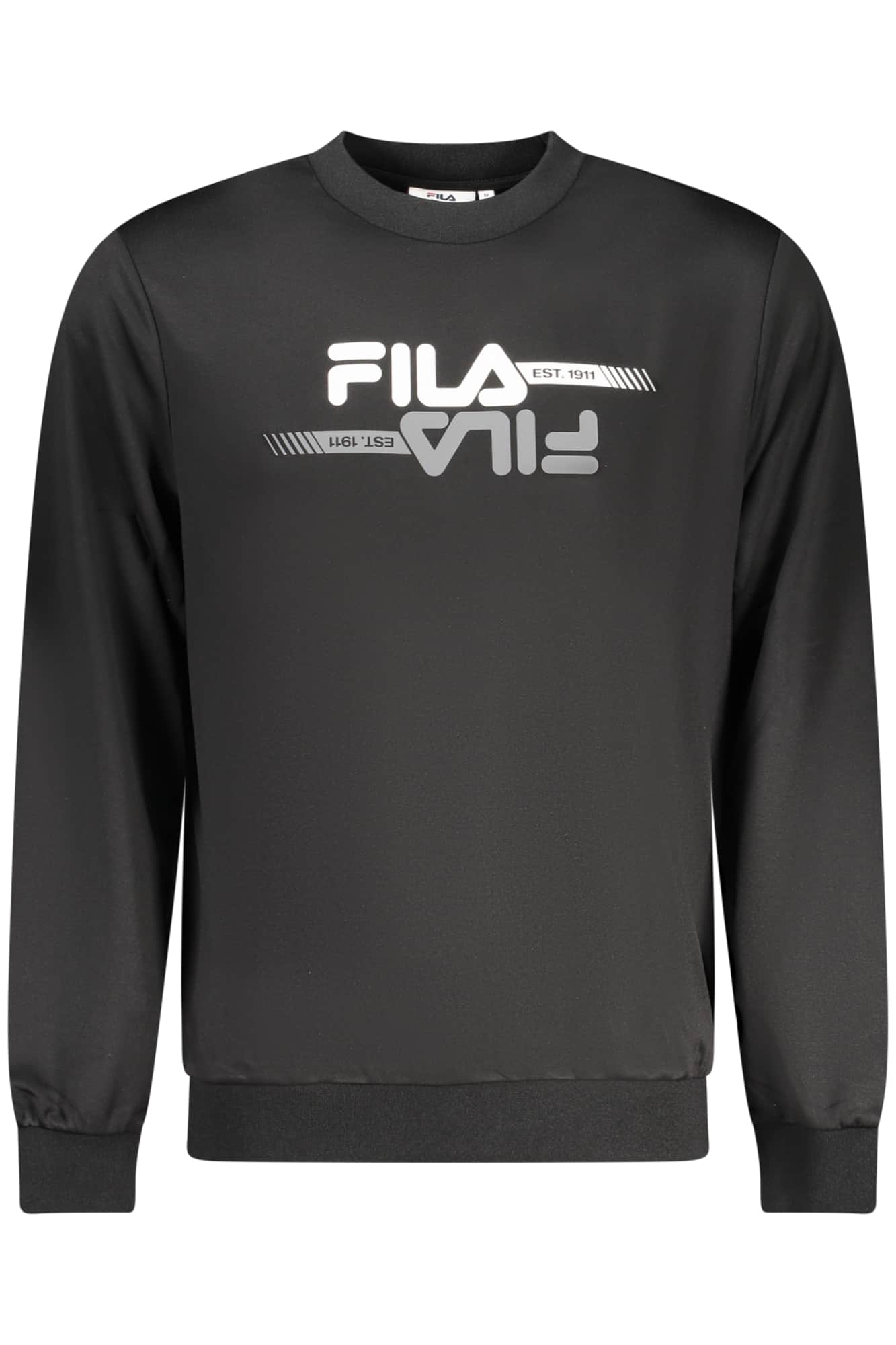 FILA MEN'S BLACK ZIP-UP SWEATSHIRT
