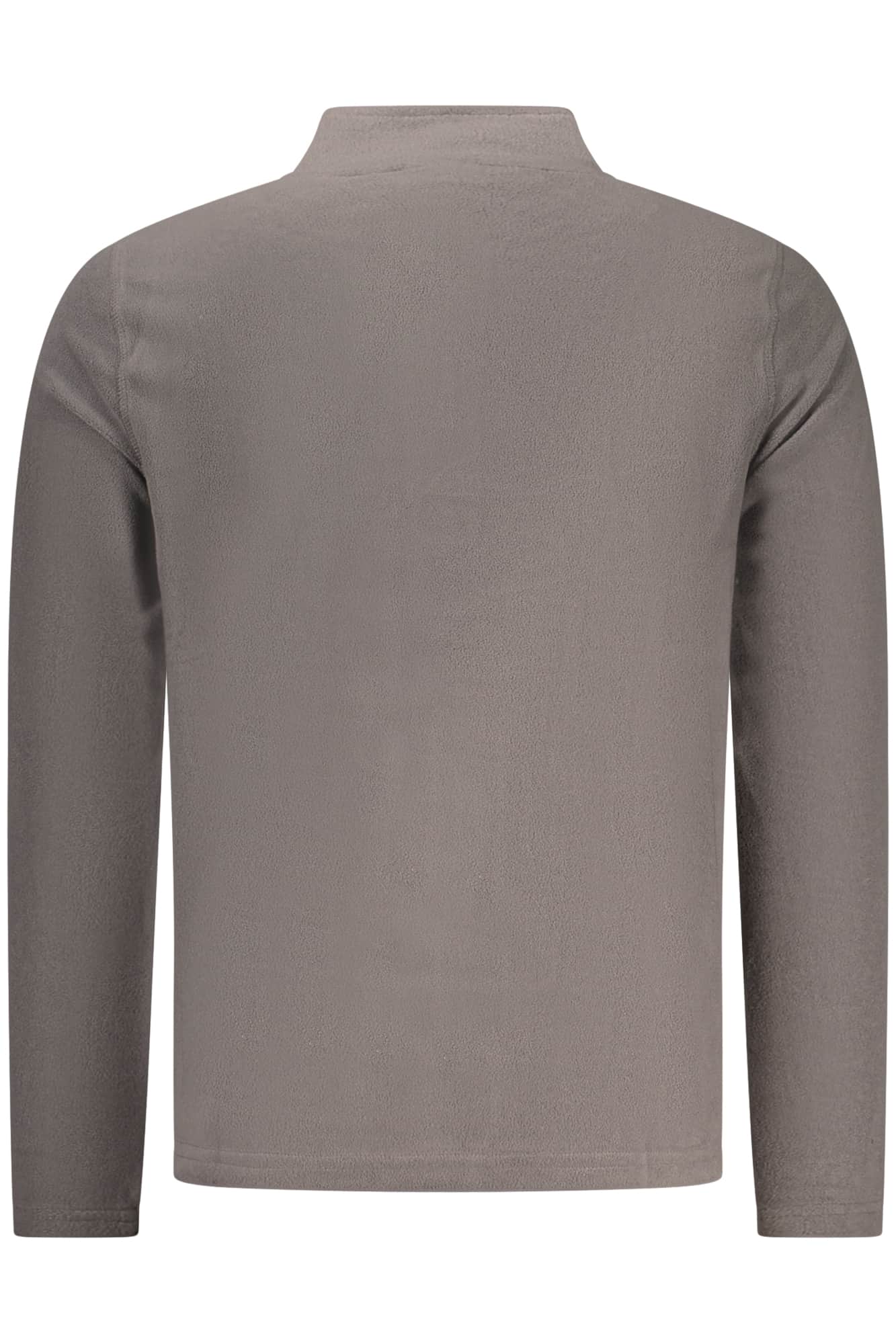 US GRAND MEN'S BROWN ZIP-UP SWEATSHIRT