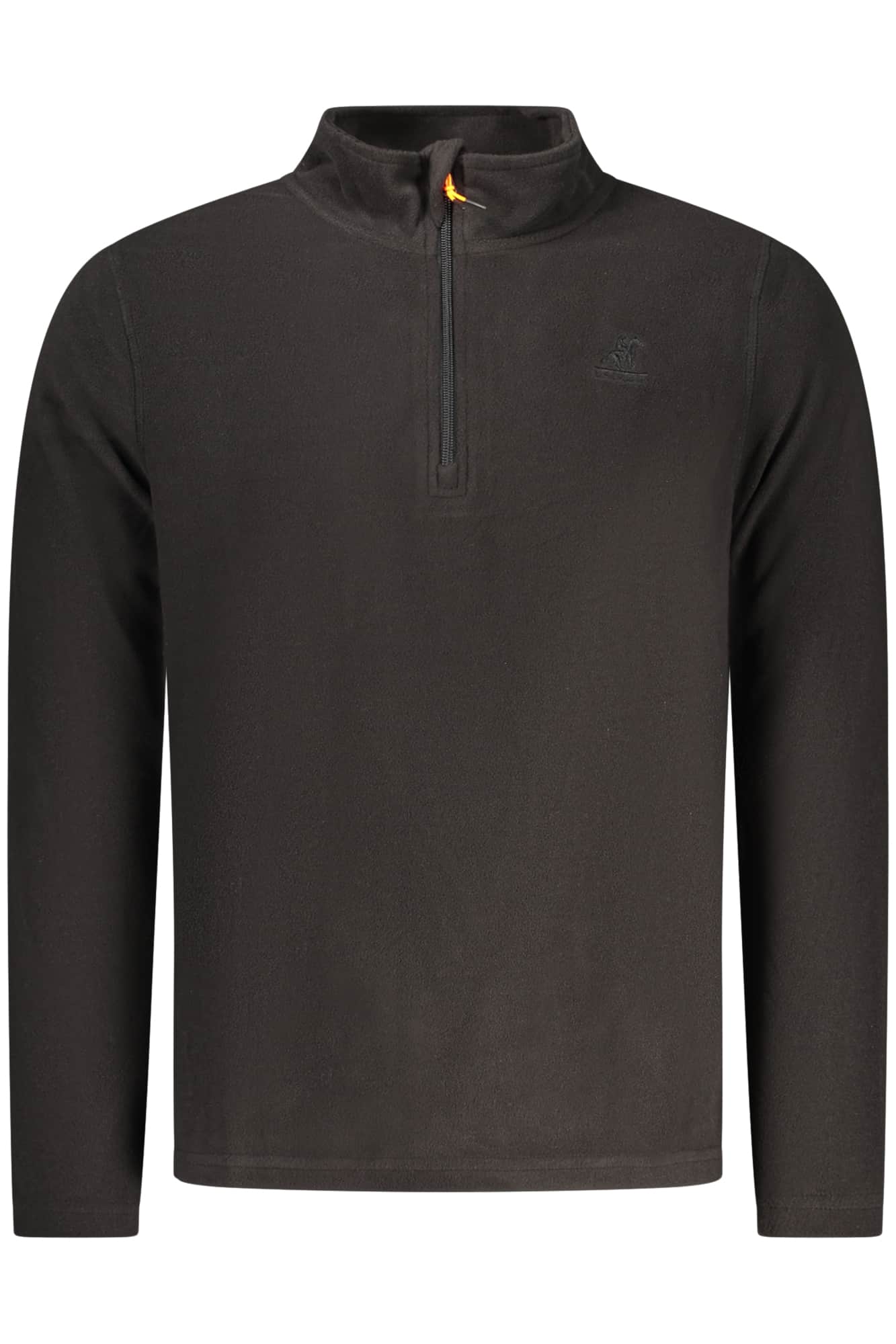 US GRAND MEN'S BLACK ZIP-UP SWEATSHIRT