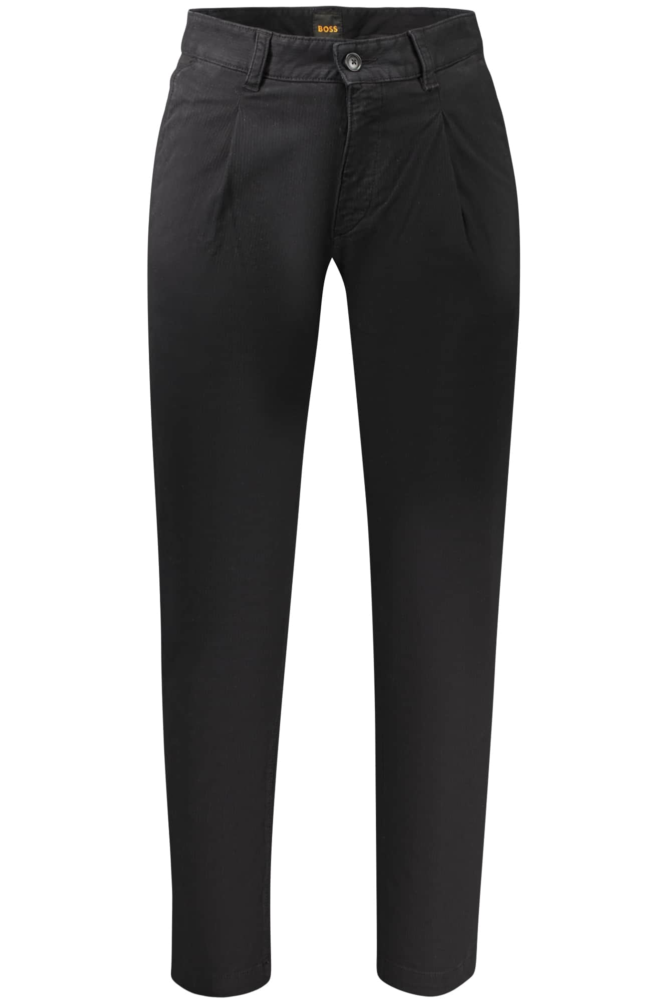 BOSS MEN'S BLACK TROUSERS