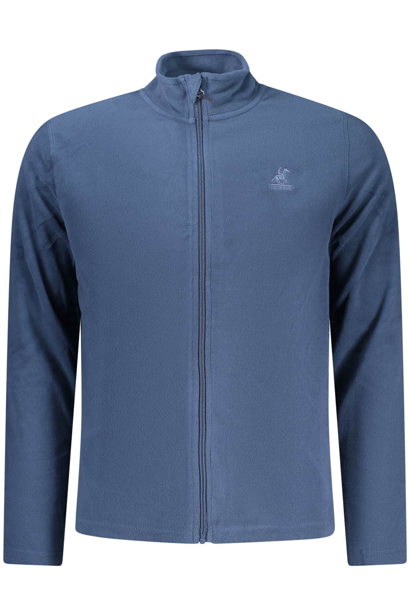 US GRAND MEN'S BROWN ZIP-UP SWEATSHIRT