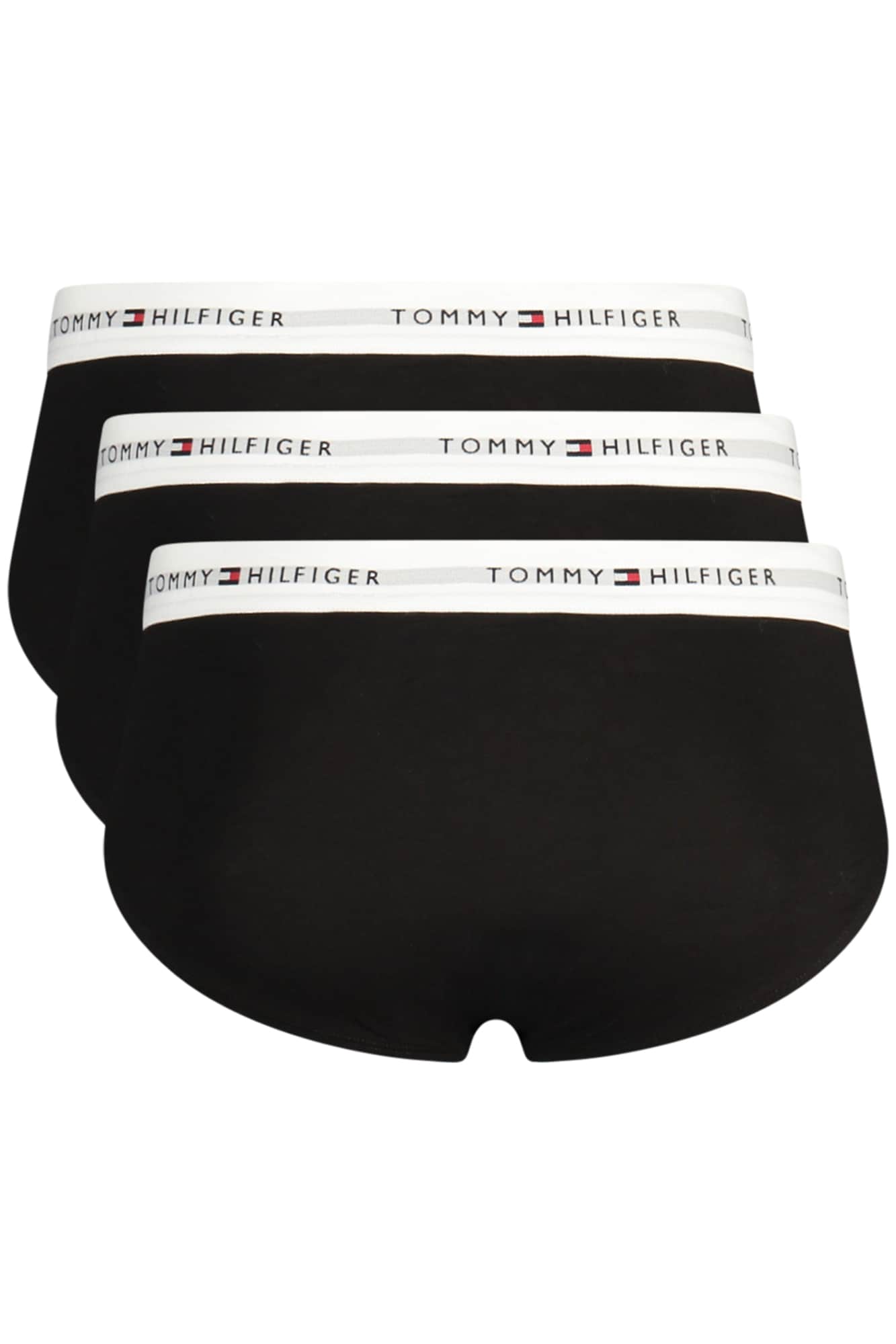 TOMMY HILFIGER MEN'S BLACK BRIEFS