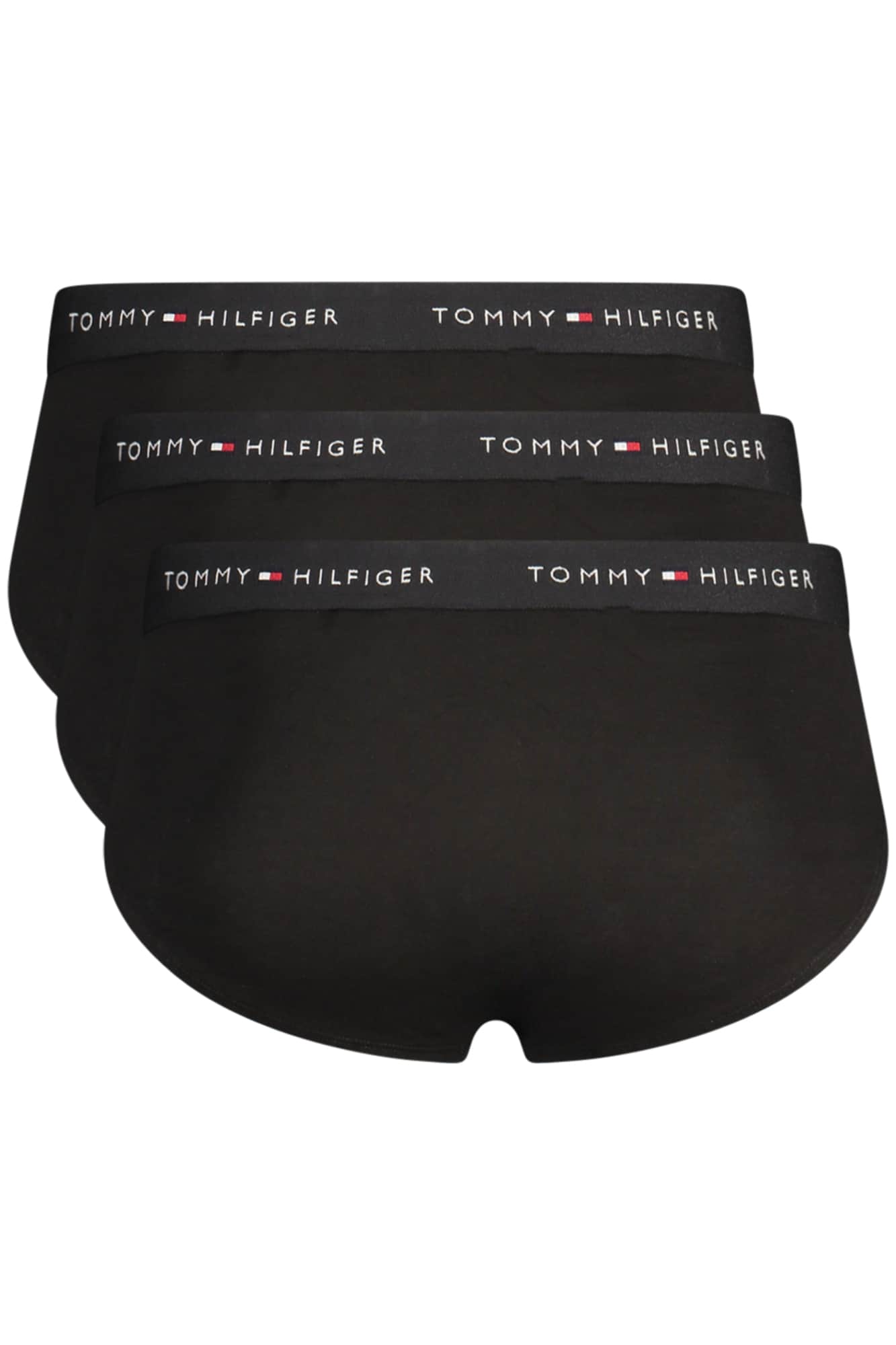 TOMMY HILFIGER MEN'S BLACK BRIEFS