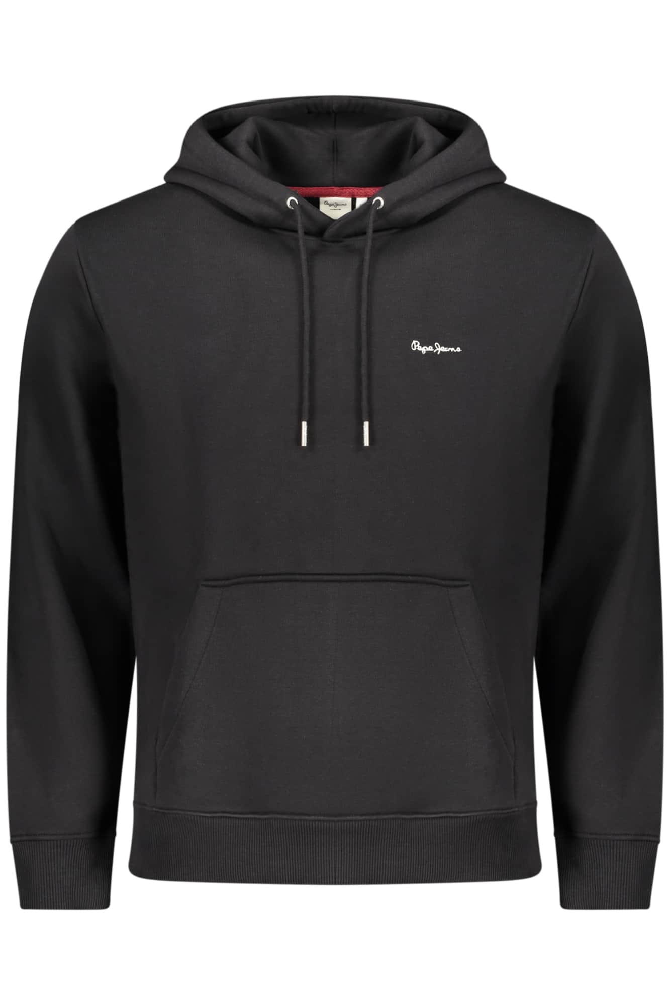 PEPE JEANS MEN'S BLACK ZIP-UP SWEATSHIRT