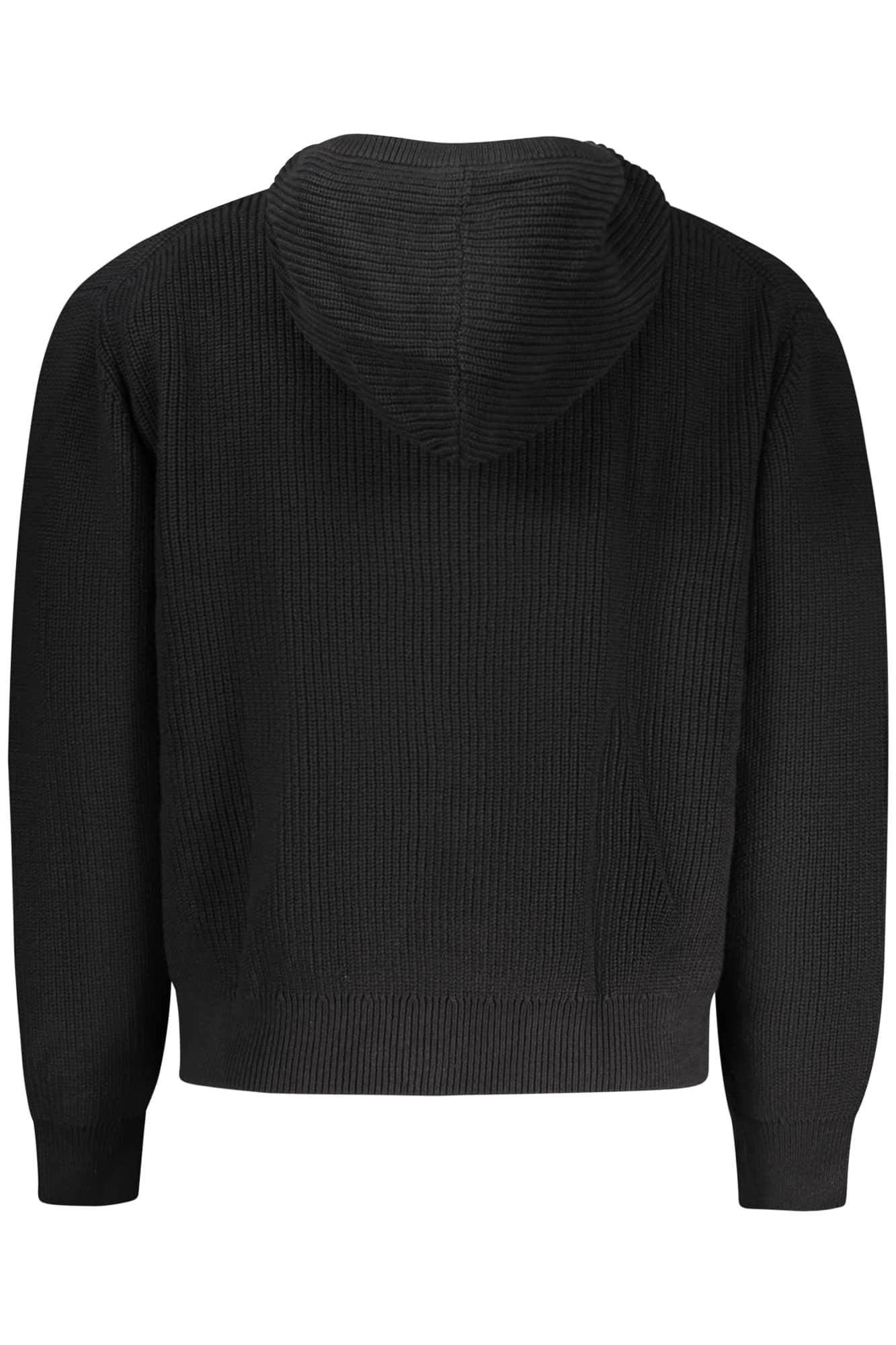 GUESS JEANS MEN'S BLACK CARDIGAN