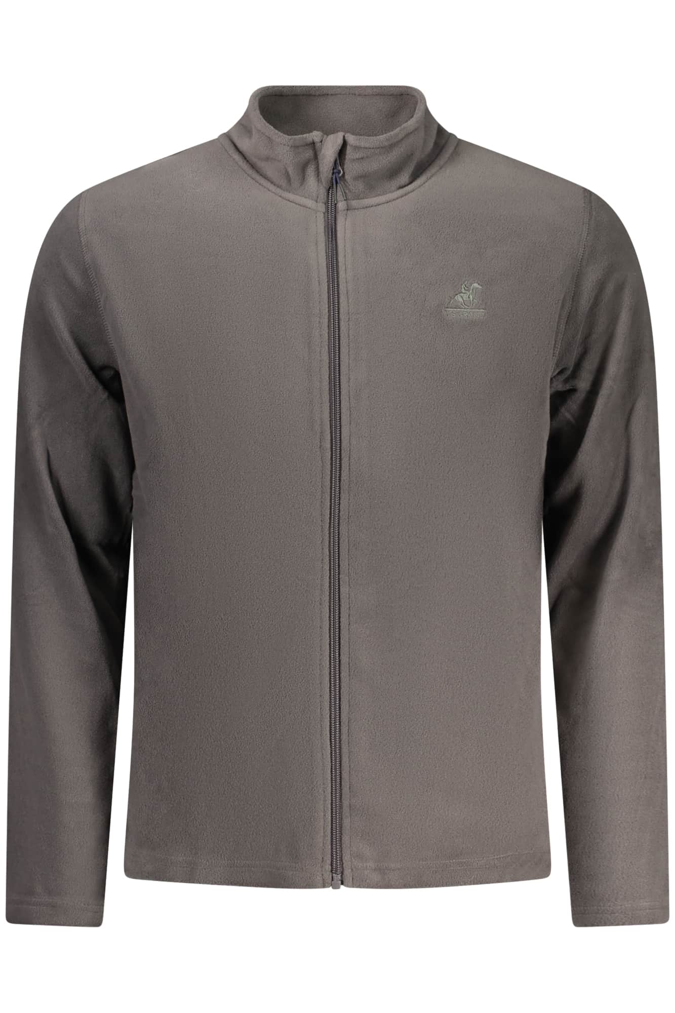 US GRAND MEN'S GRAY ZIP-UP SWEATSHIRT