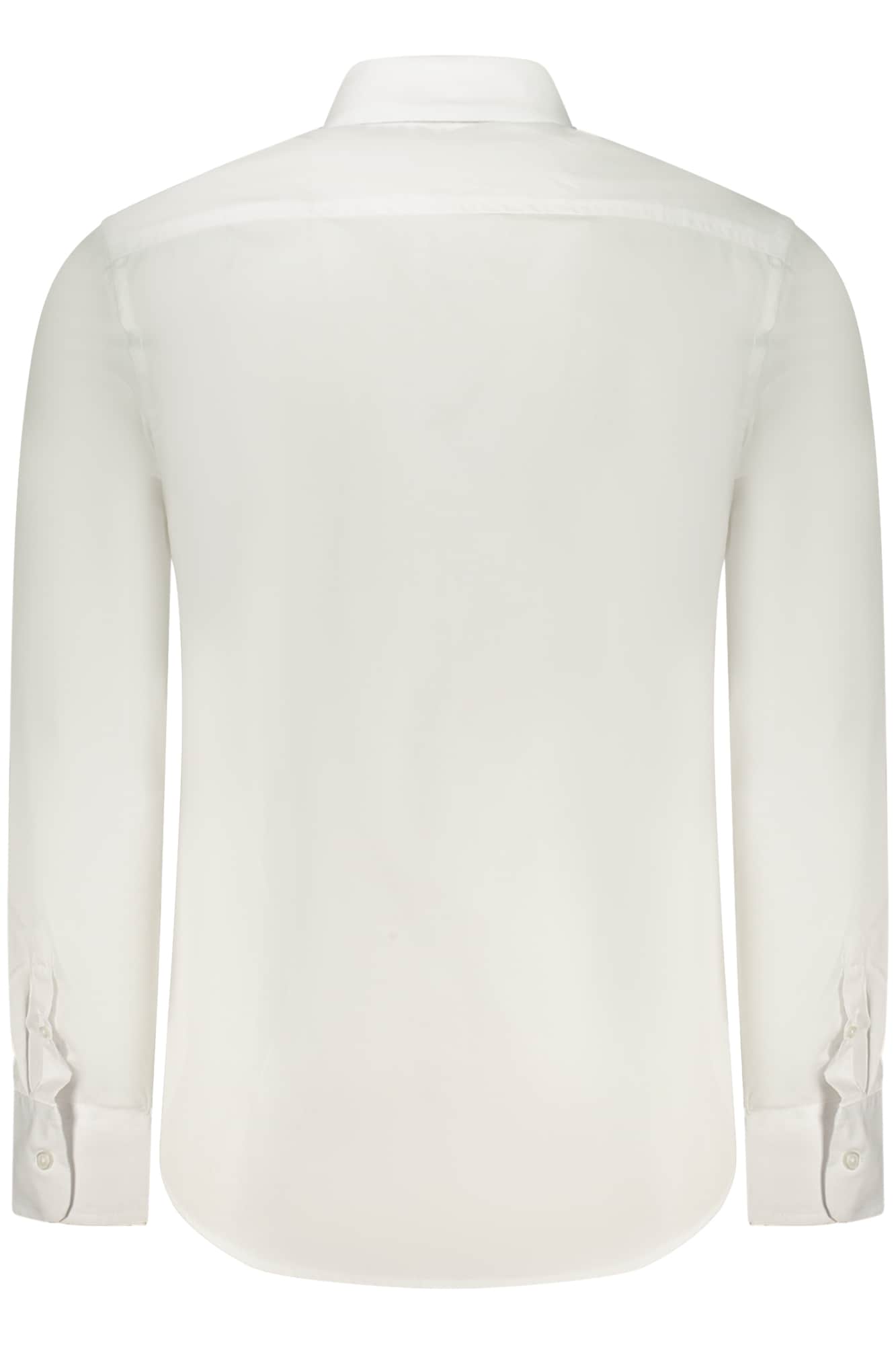 US GRAND MEN'S LONG-SLEEVED WHITE SHIRT