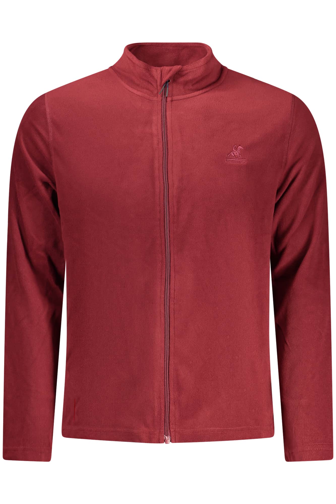US GRAND RED MEN'S ZIP-UP SWEATSHIRT