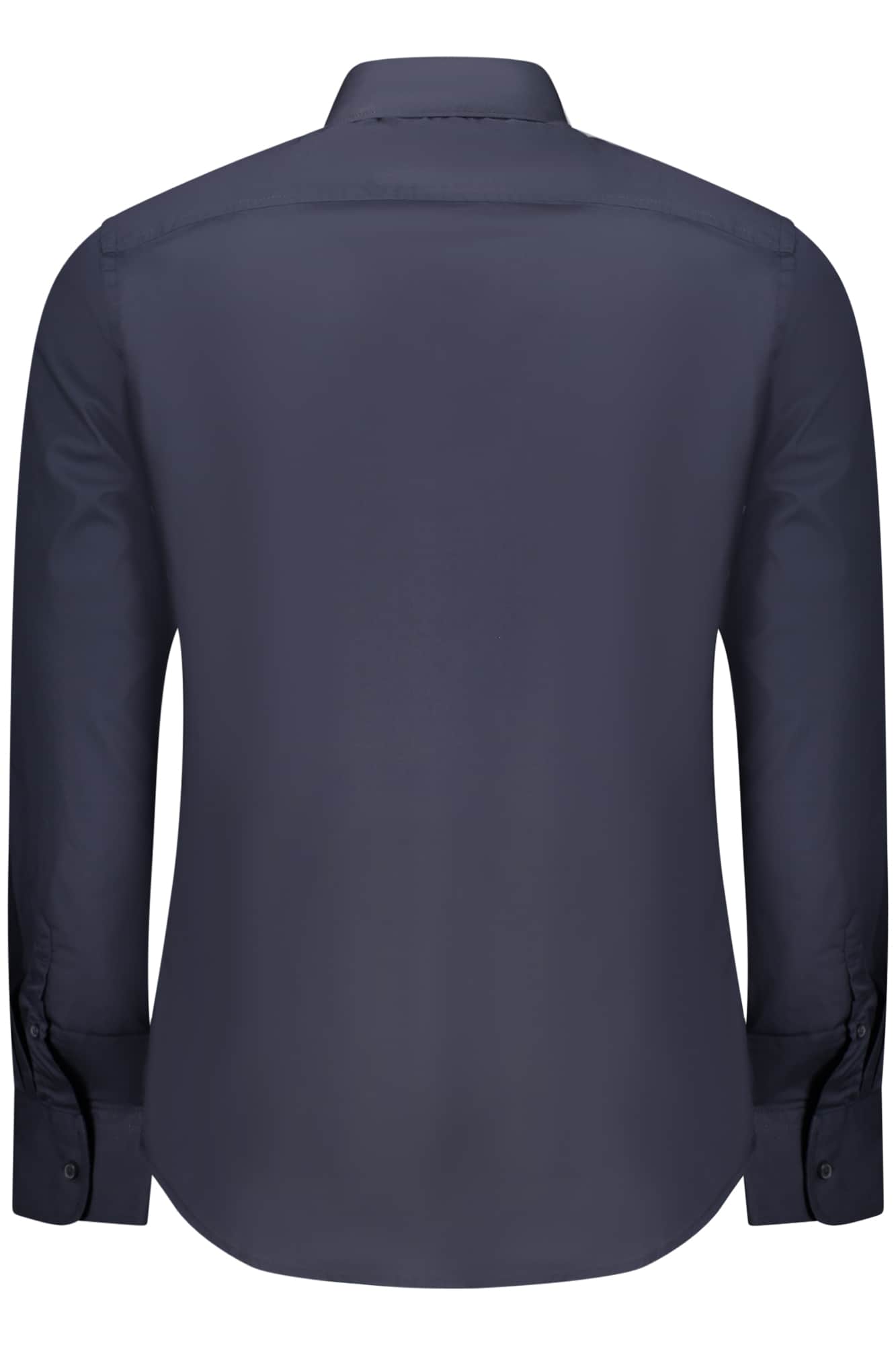 US GRAND MEN'S LONG-SLEEVED WHITE SHIRT