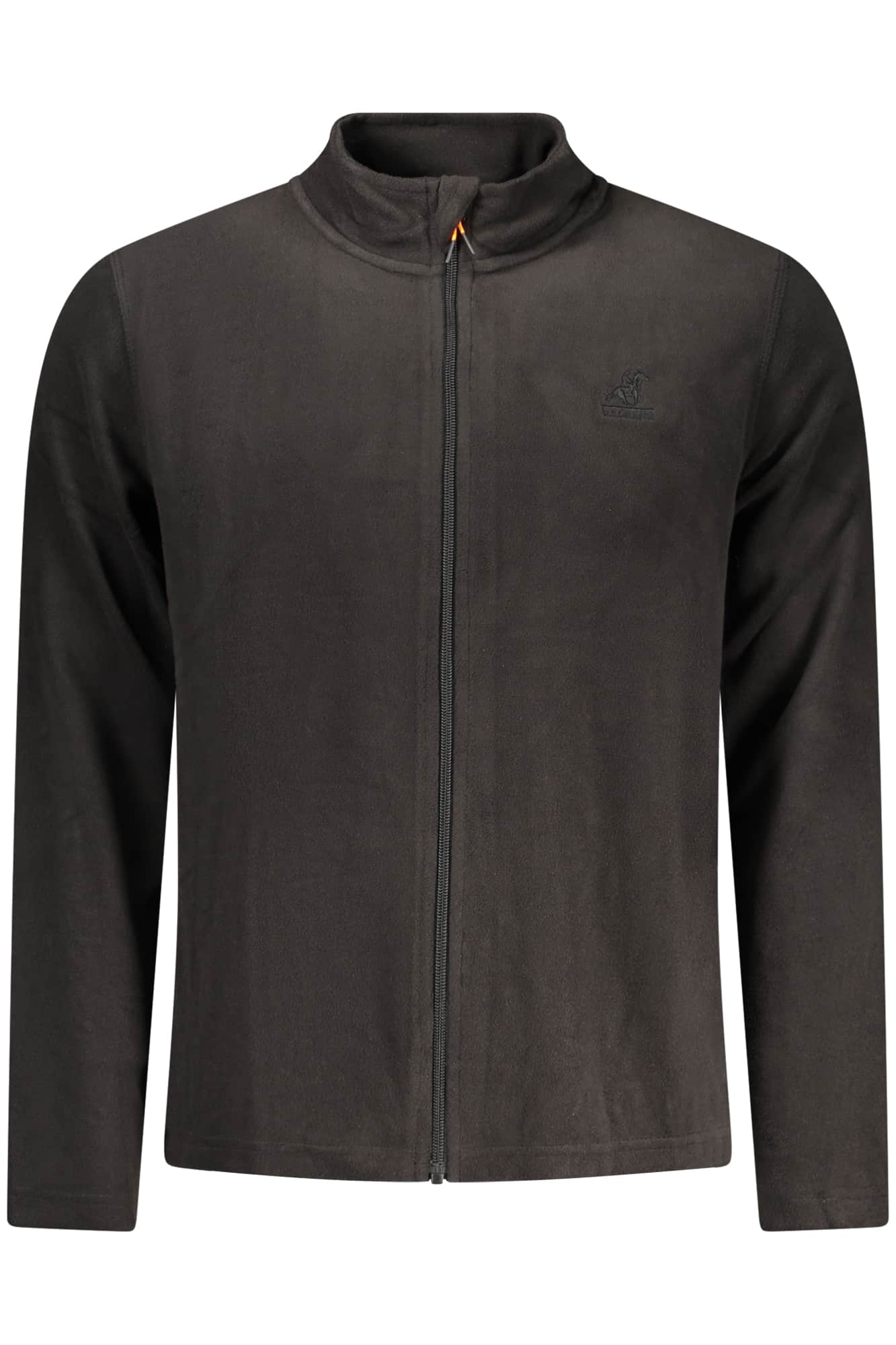 US GRAND MEN'S BLACK ZIP-UP SWEATSHIRT