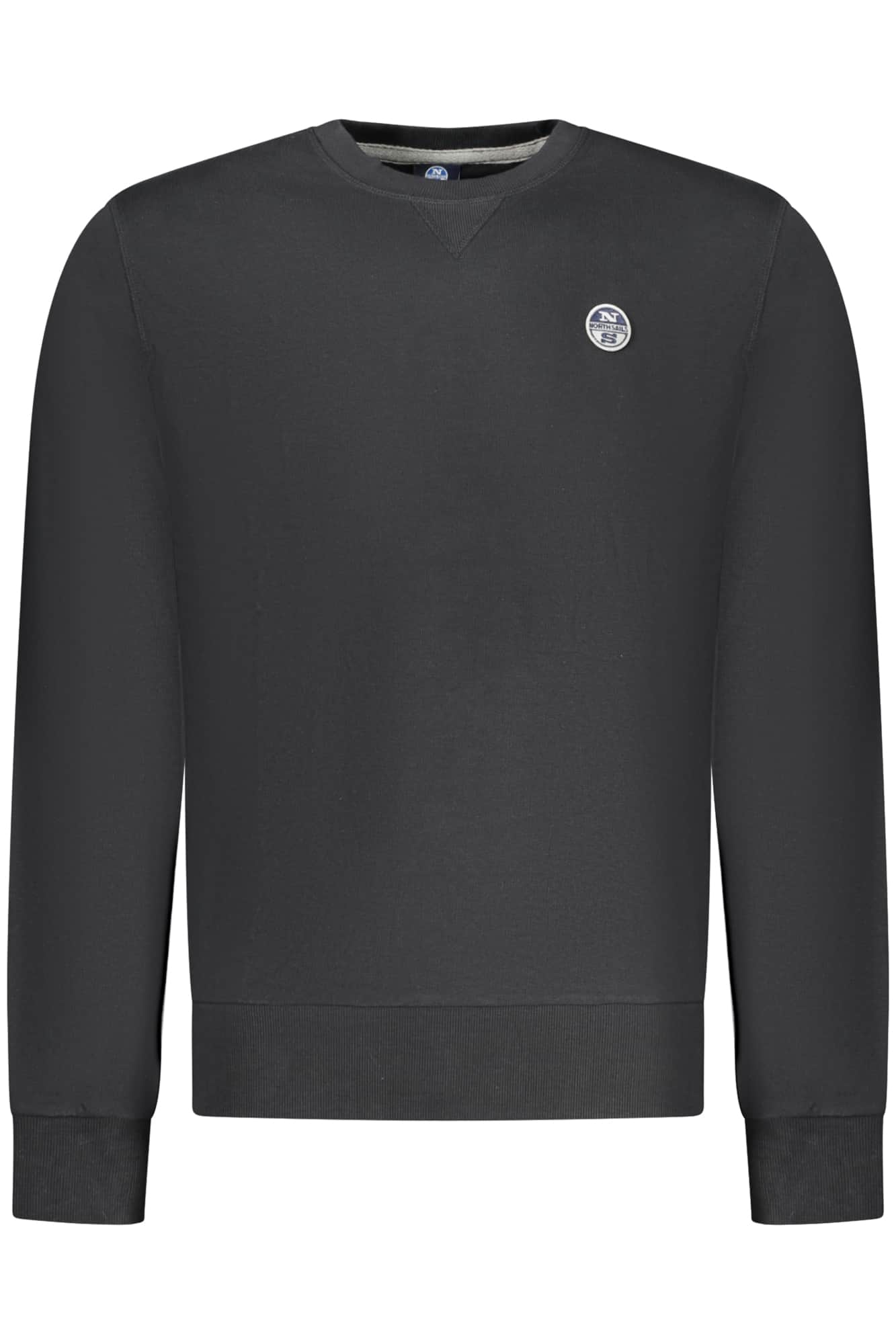 NORTH SAILS MEN'S BLACK ZIP-UP SWEATSHIRT