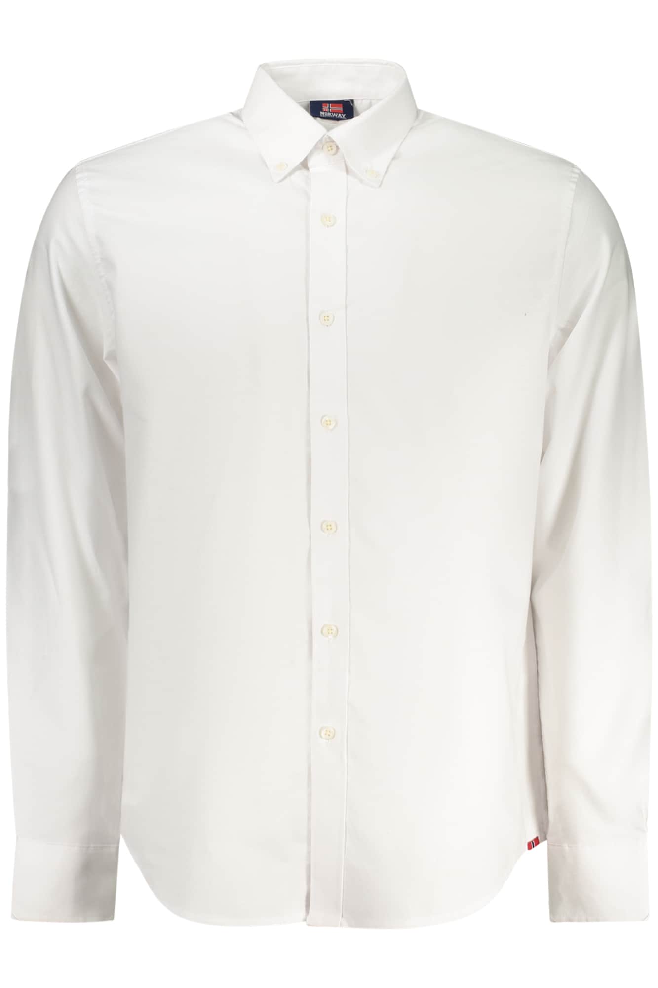 NORWAY 1963 MEN'S LONG-SLEEVED WHITE SHIRT