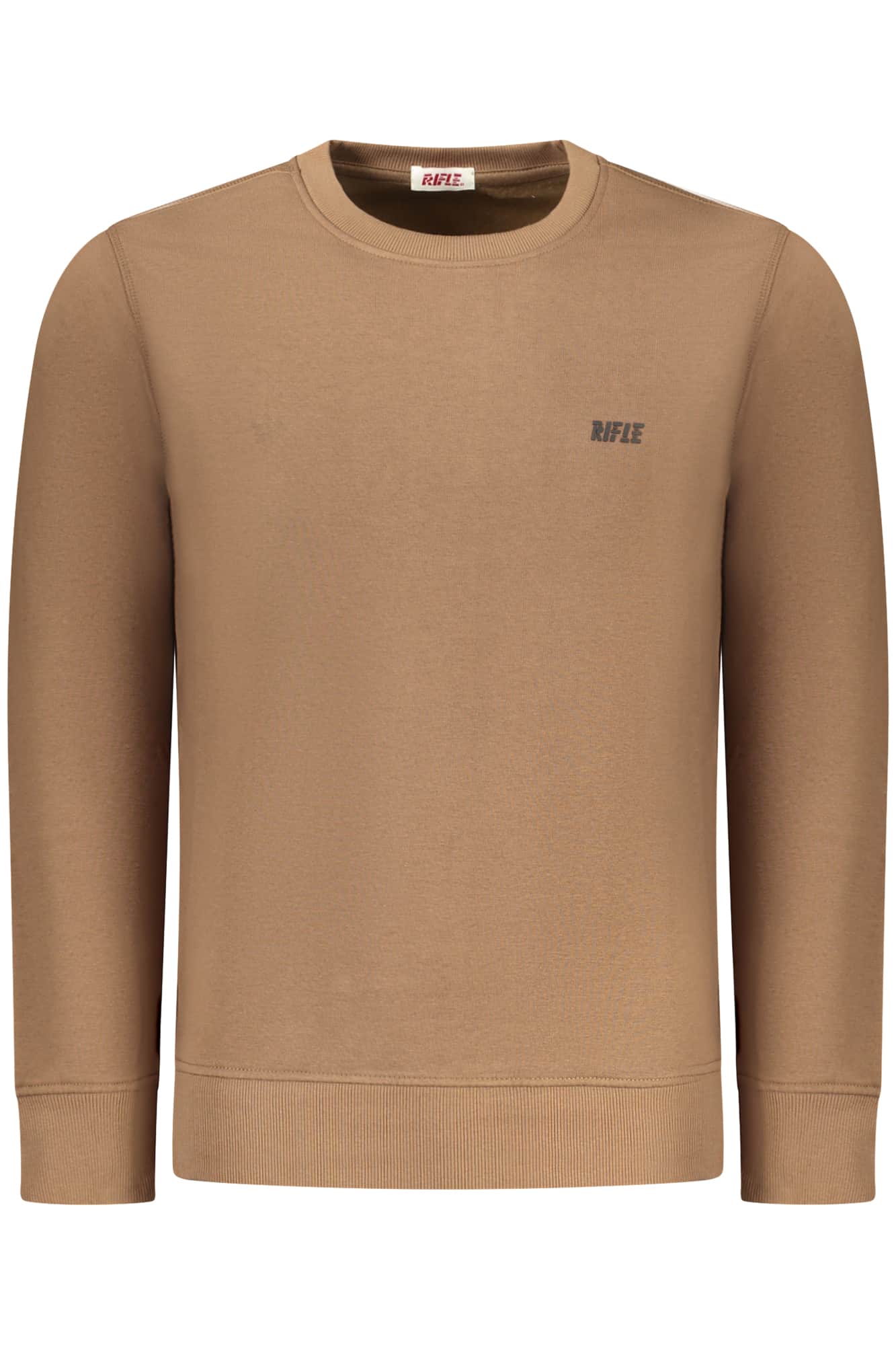 RIFLE SWEATSHIRT WITHOUT ZIP MEN BLACK