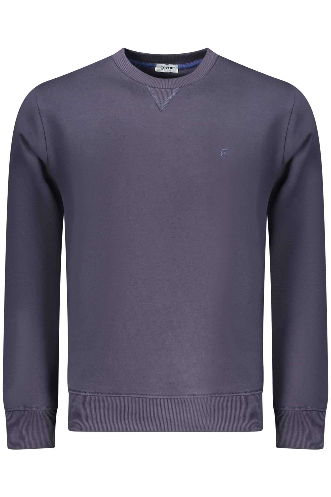 COVERI MOVING MEN'S ZIP-LESS SWEATSHIRT GREEN