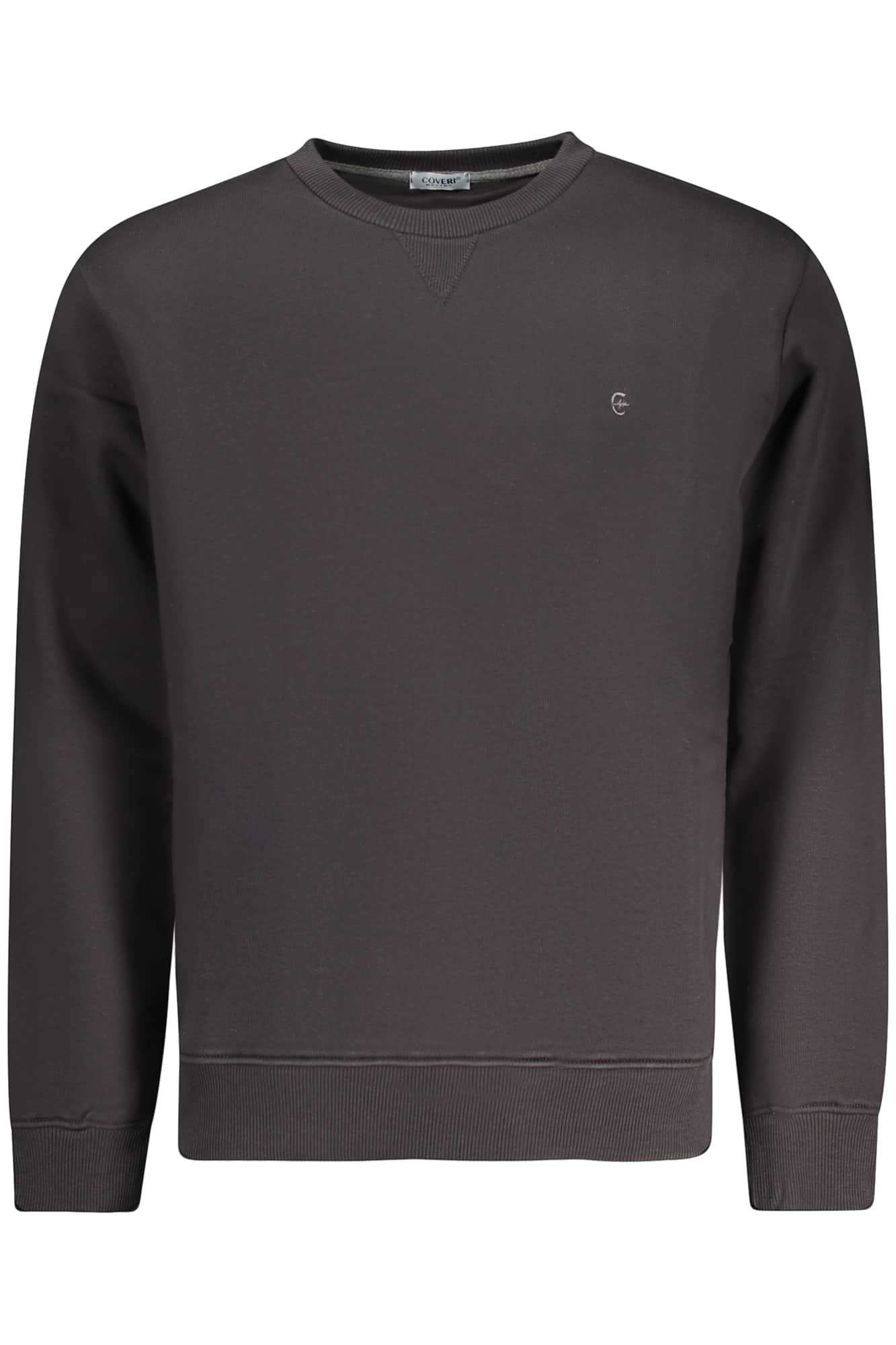 COVERI MOVING MEN'S ZIP-LESS SWEATSHIRT GREEN