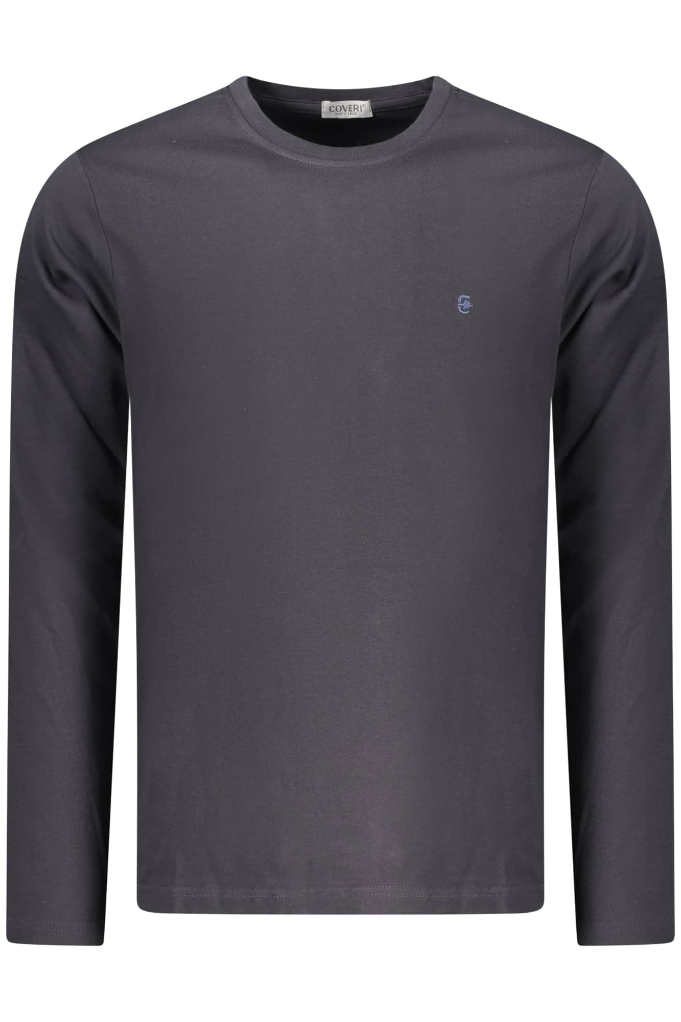 COVERI MOVING MEN'S LONG-SLEEVED T-SHIRT, BLUE
