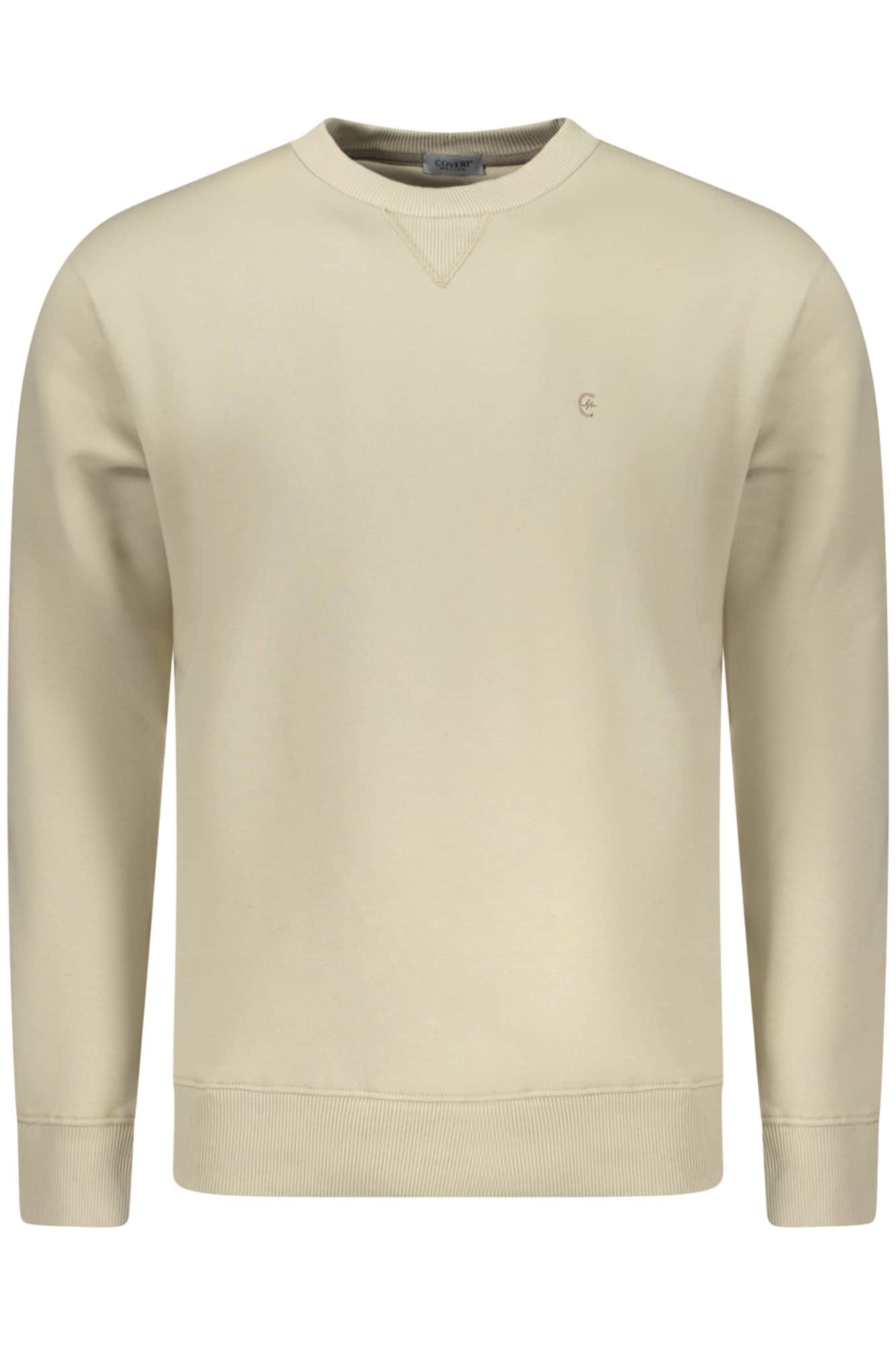 COVERI MOVING MEN'S ZIP-LESS SWEATSHIRT GREEN