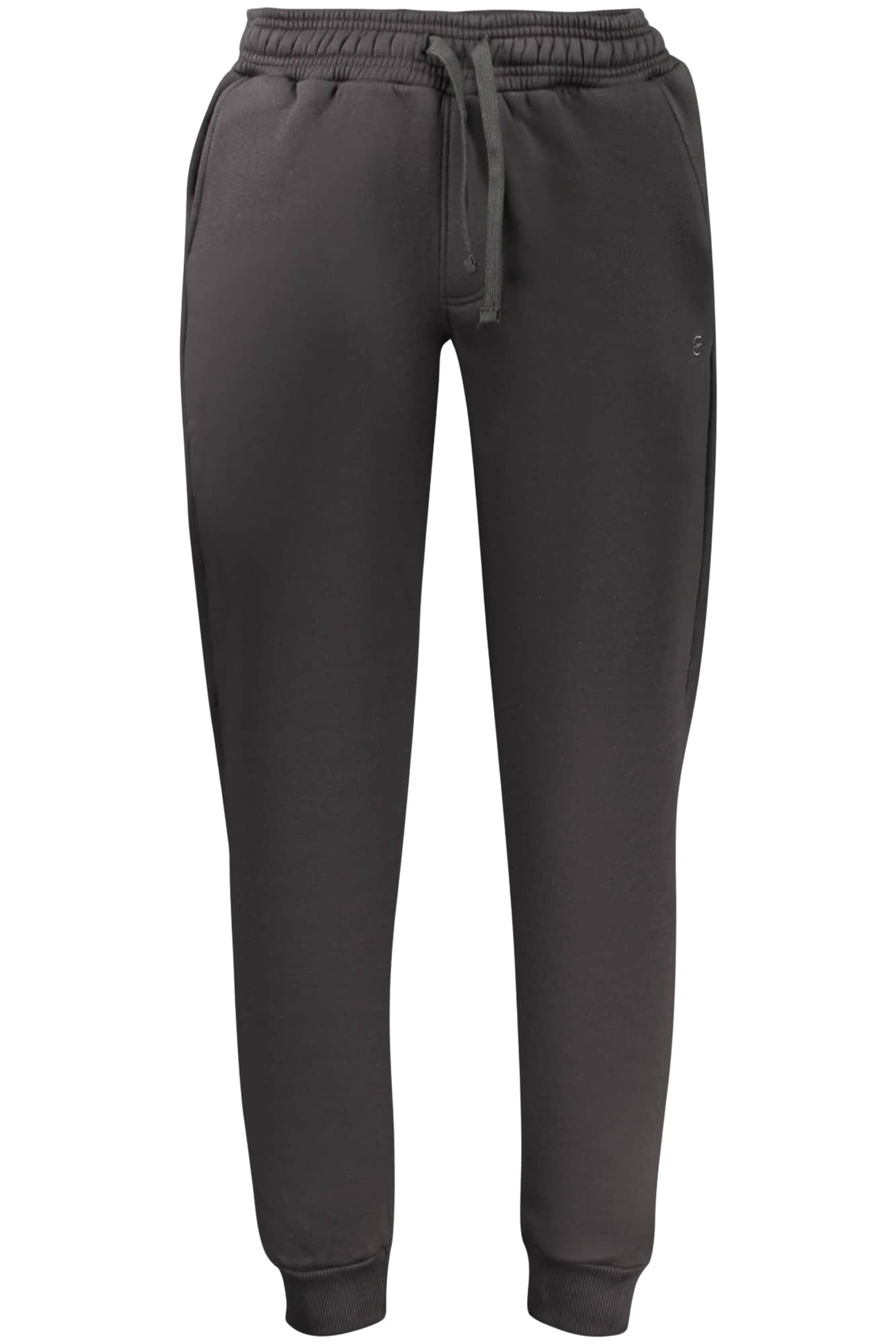 COVERI MOVING MEN'S BLACK LONG TRACKSUIT PANTS