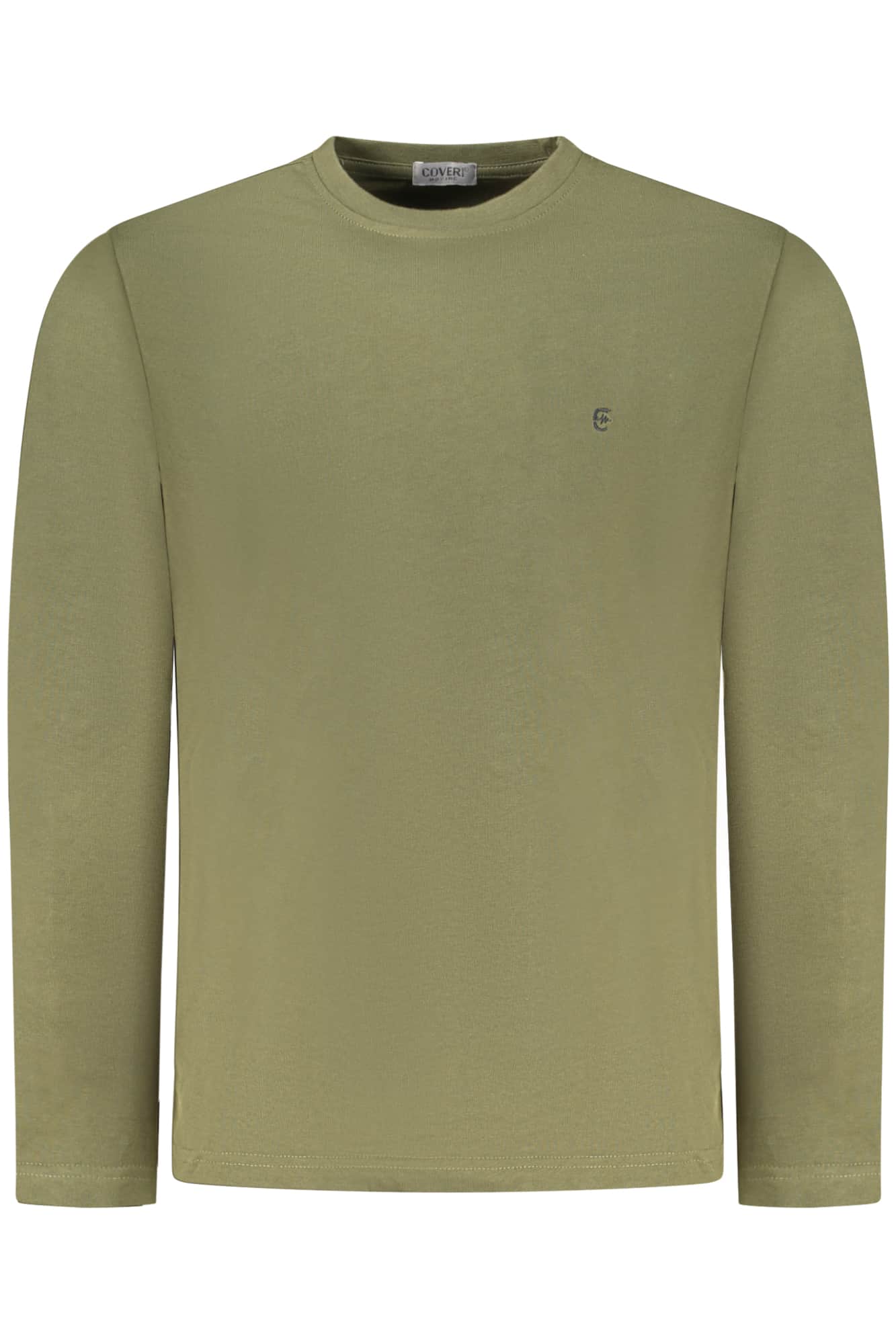 COVERI MOVING MEN'S LONG-SLEEVED T-SHIRT, GREEN