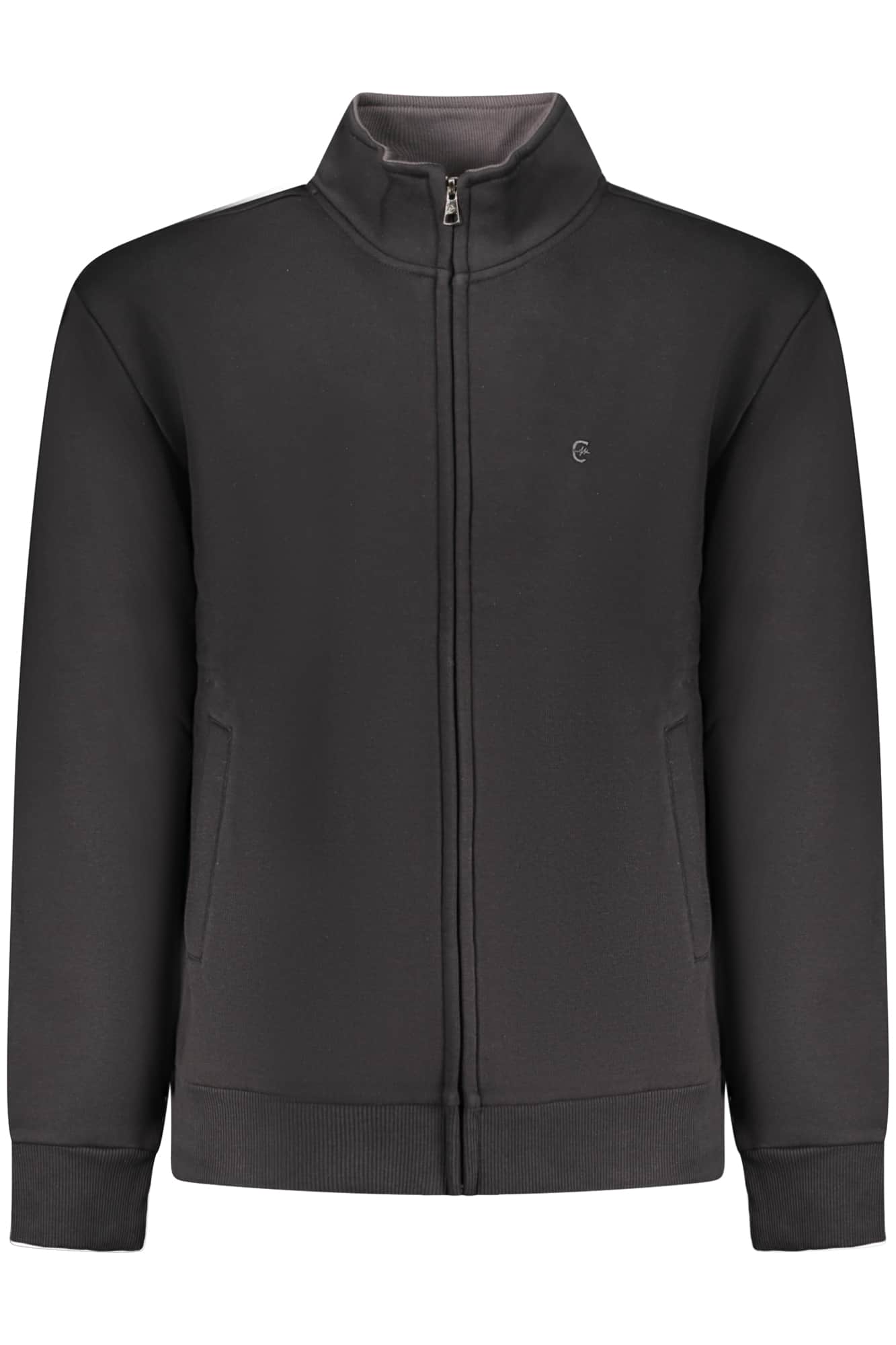 COVERI MOVING MEN'S BLUE ZIP-UP SWEATSHIRT