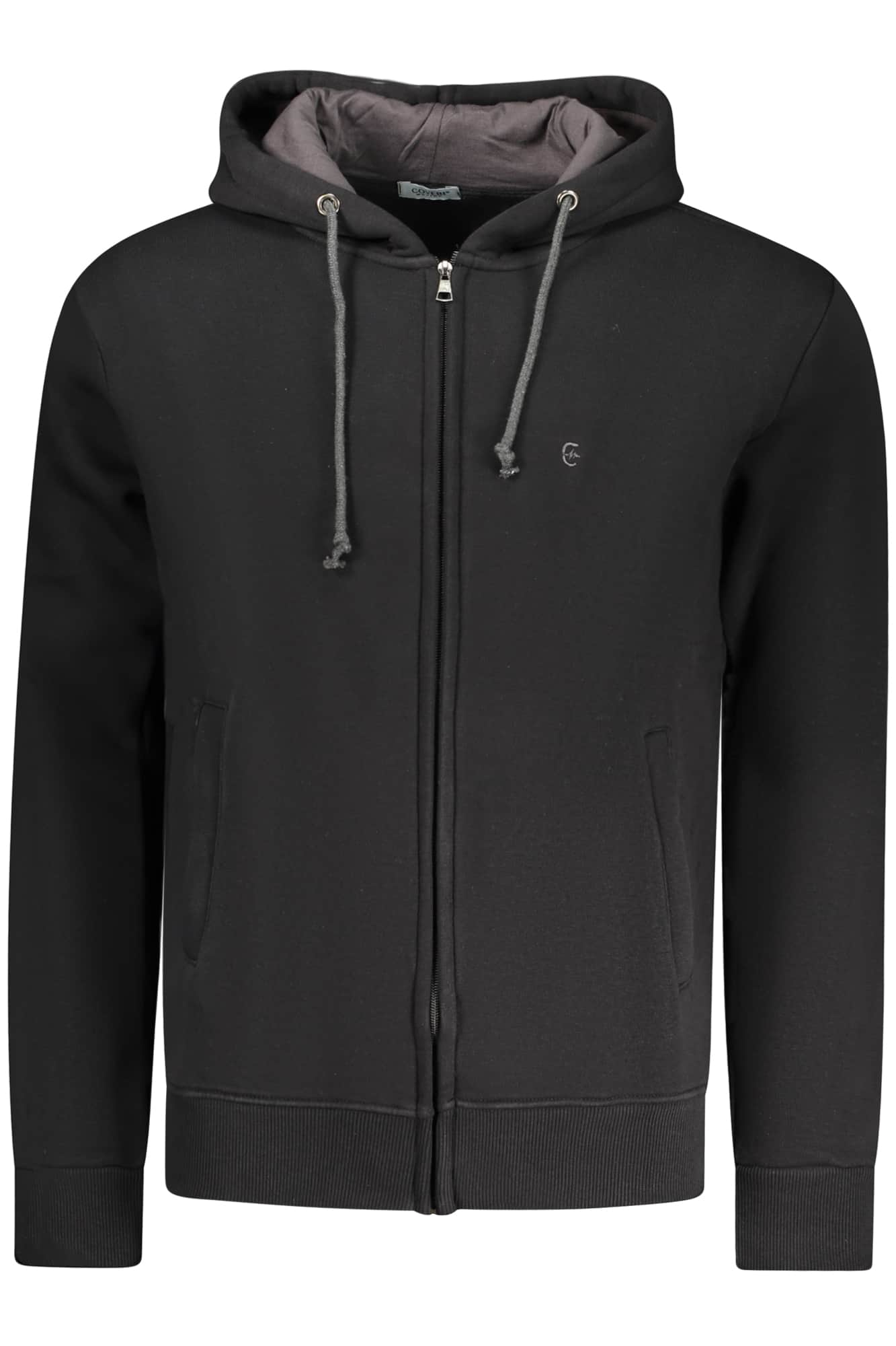 COVERI MOVING MEN'S ZIP-UP SWEATSHIRT GREEN