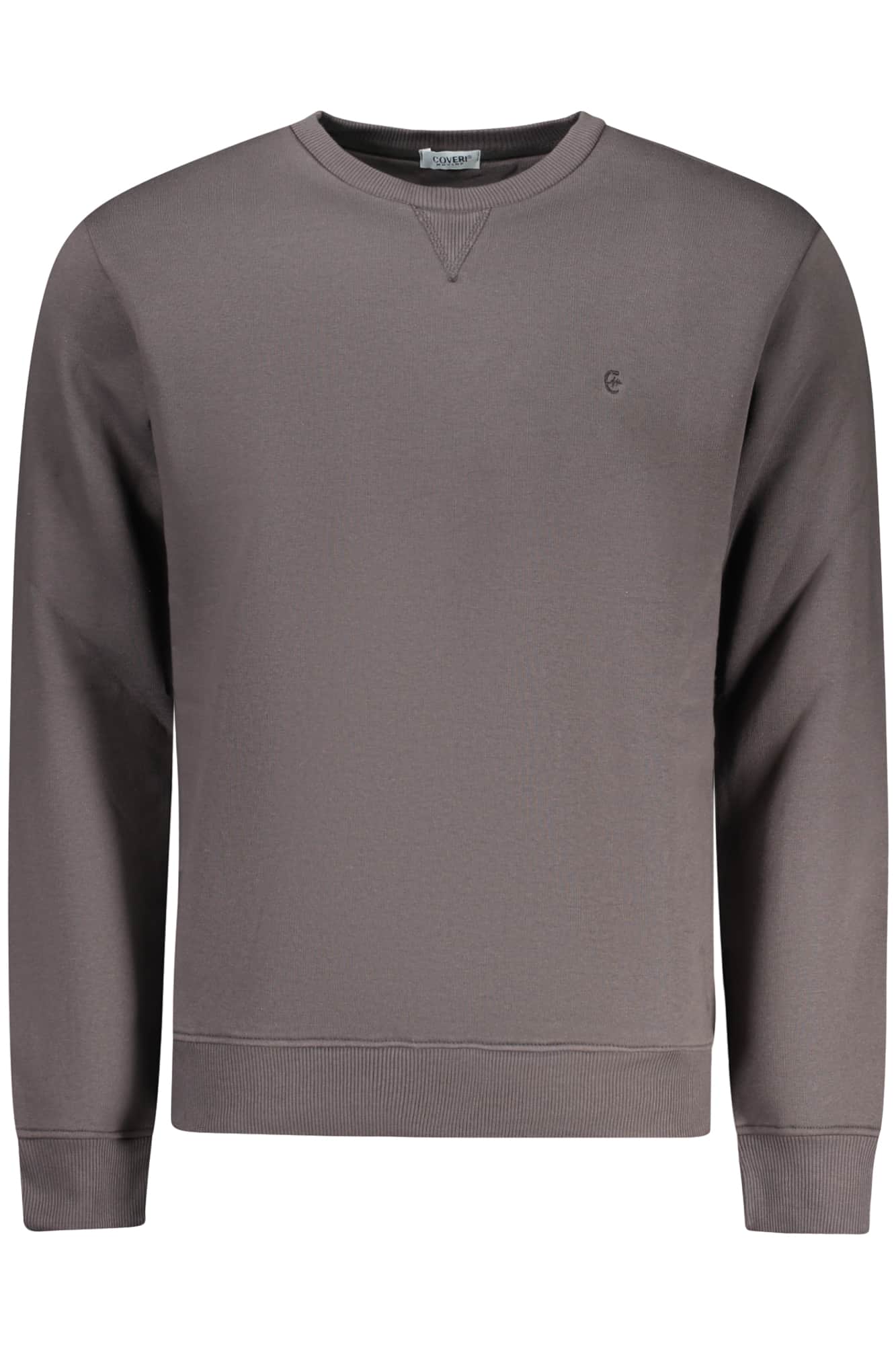 COVERI MOVING MEN'S ZIP-LESS SWEATSHIRT GREEN