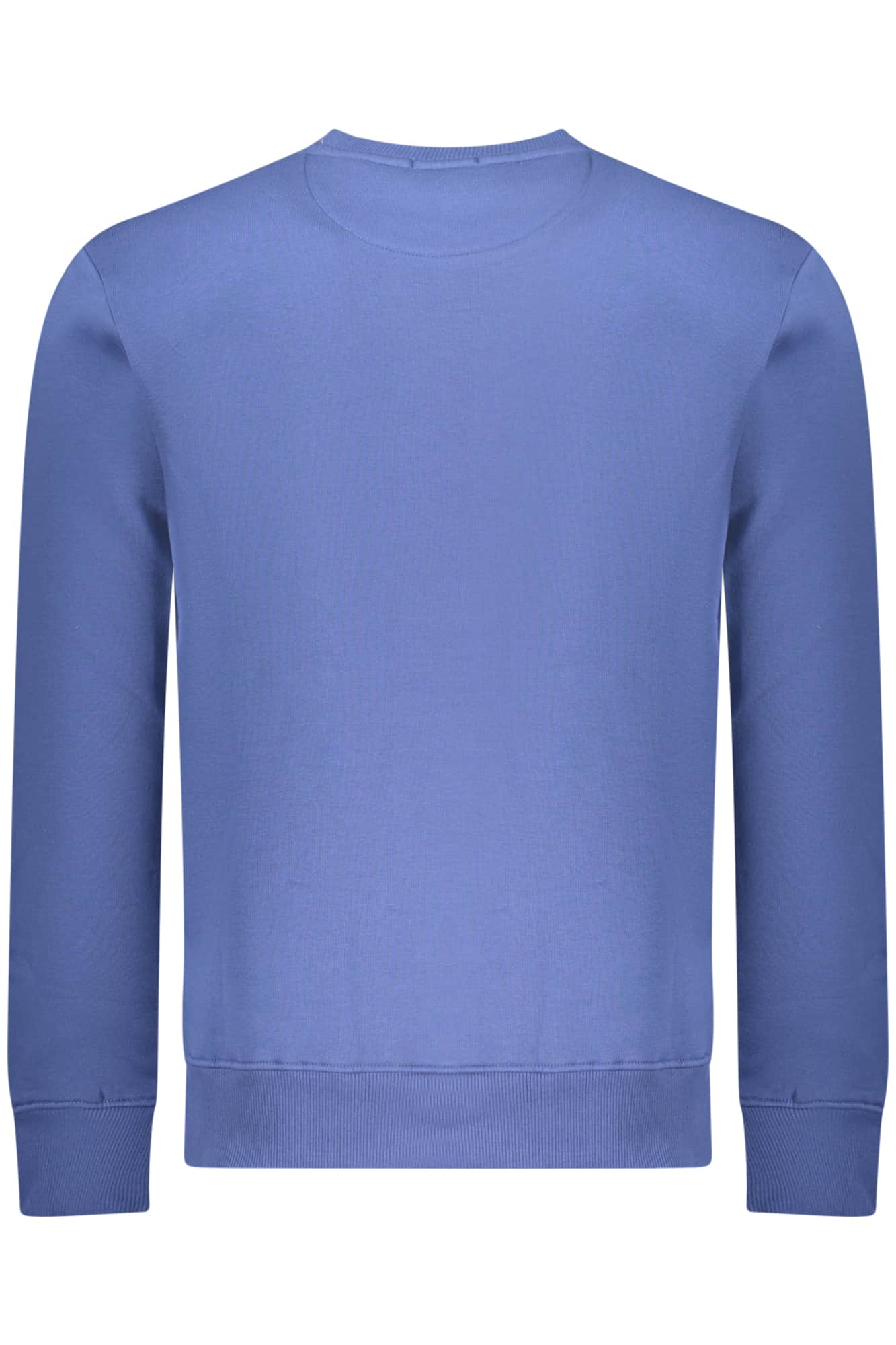 COVERI MOVING MEN'S BLUE ZIP-LESS SWEATSHIRT