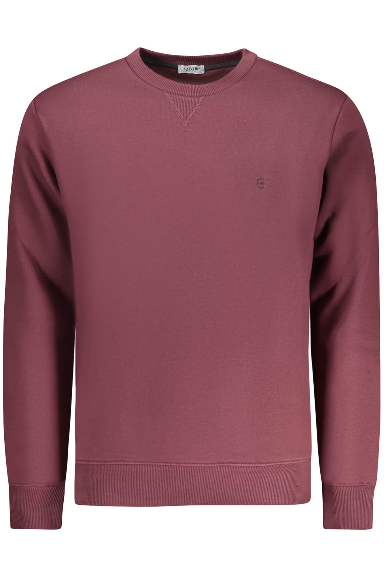 COVERI MOVING MEN'S ZIP-LESS SWEATSHIRT GREEN