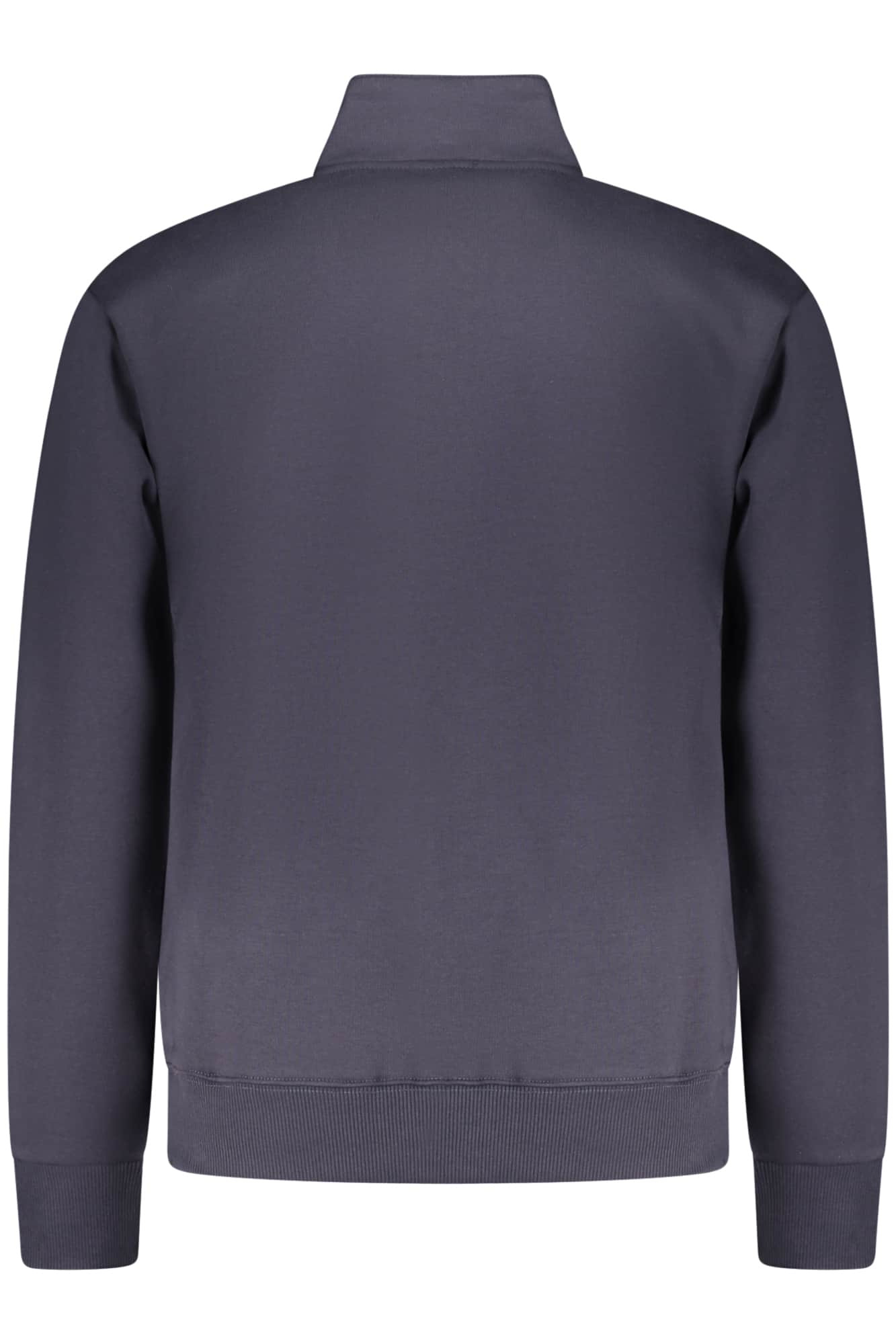 COVERI MOVING MEN'S BLUE ZIP-LESS SWEATSHIRT