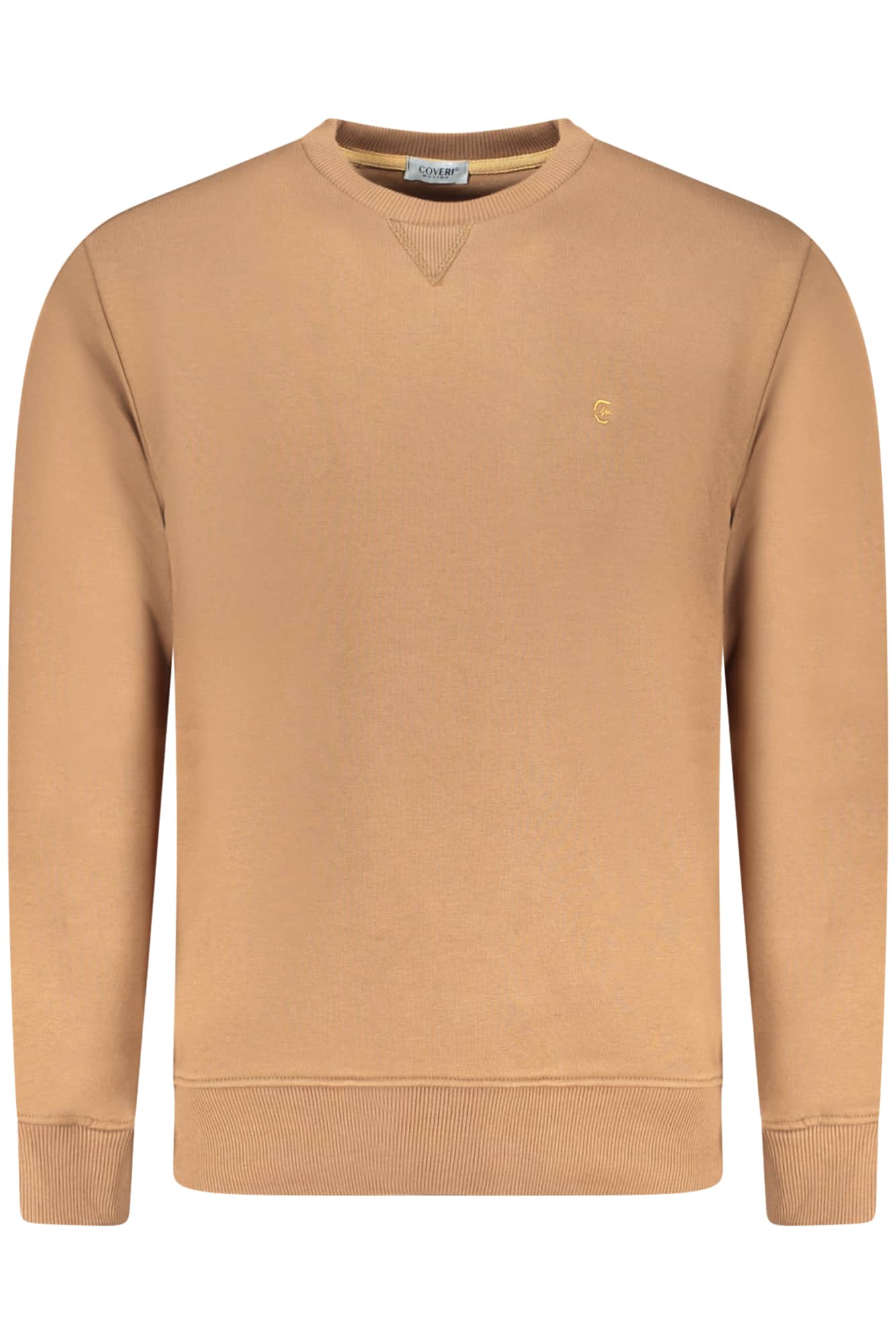 COVERI MOVING MEN'S ZIP-LESS SWEATSHIRT GREEN
