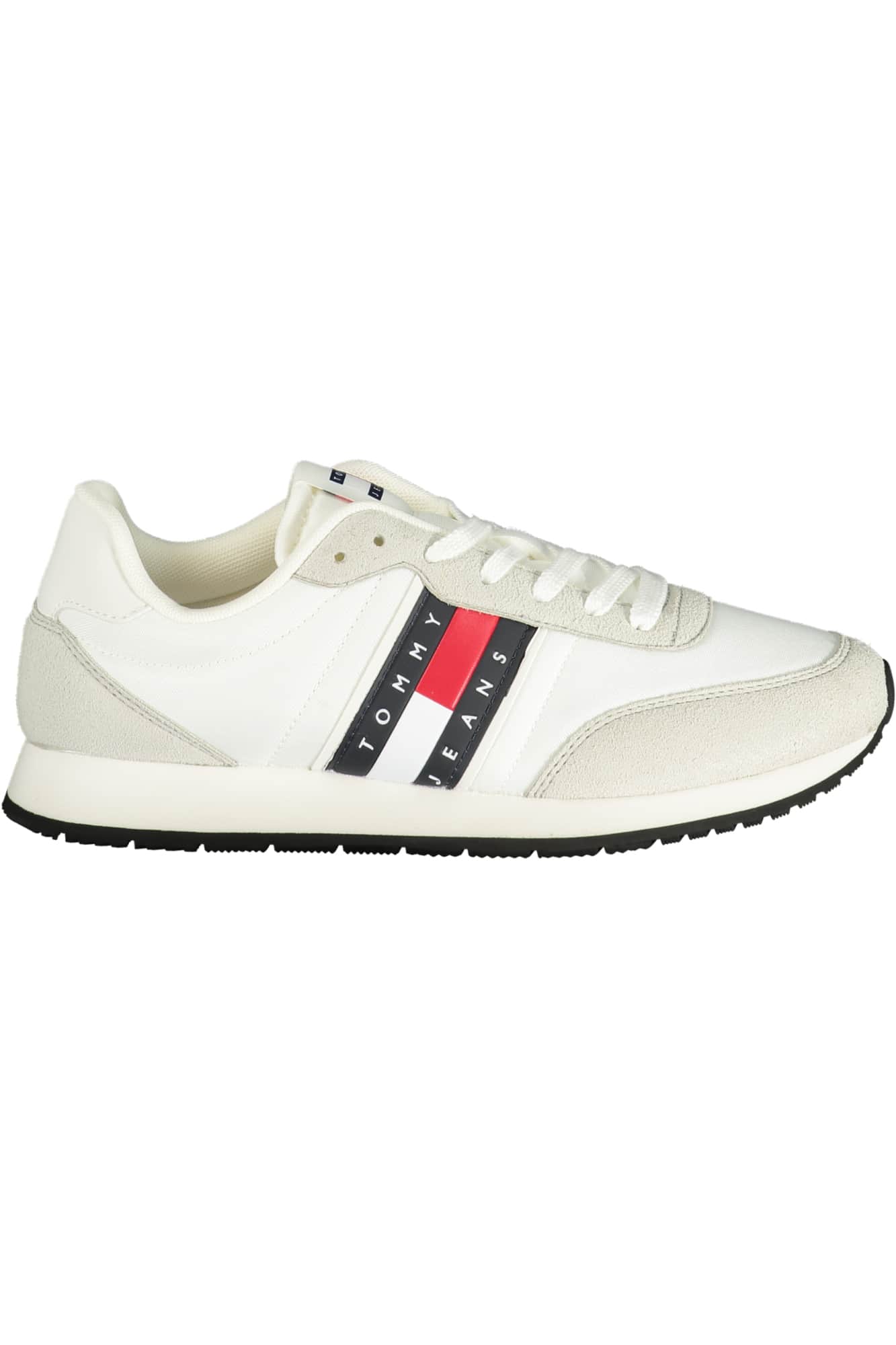 TOMMY HILFIGER MEN'S WHITE SPORTS SHOES