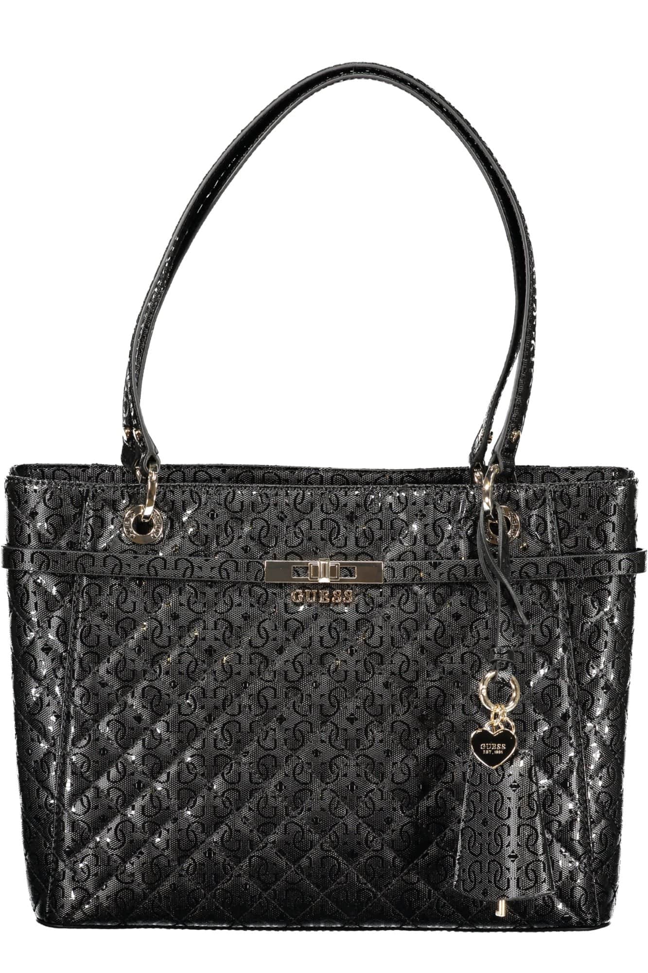 GUESS JEANS WOMEN'S BLACK BAG