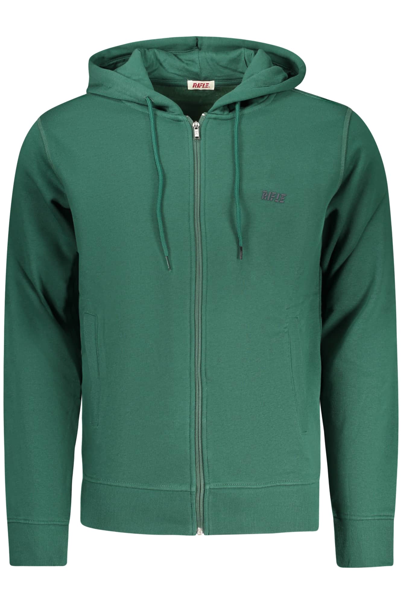 RIFLE MEN'S ZIP-UP SWEATSHIRT GREEN