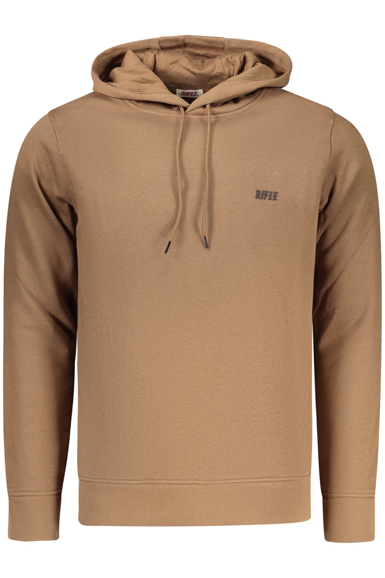 RIFLE MEN'S ZIP-UP SWEATSHIRT BROWN