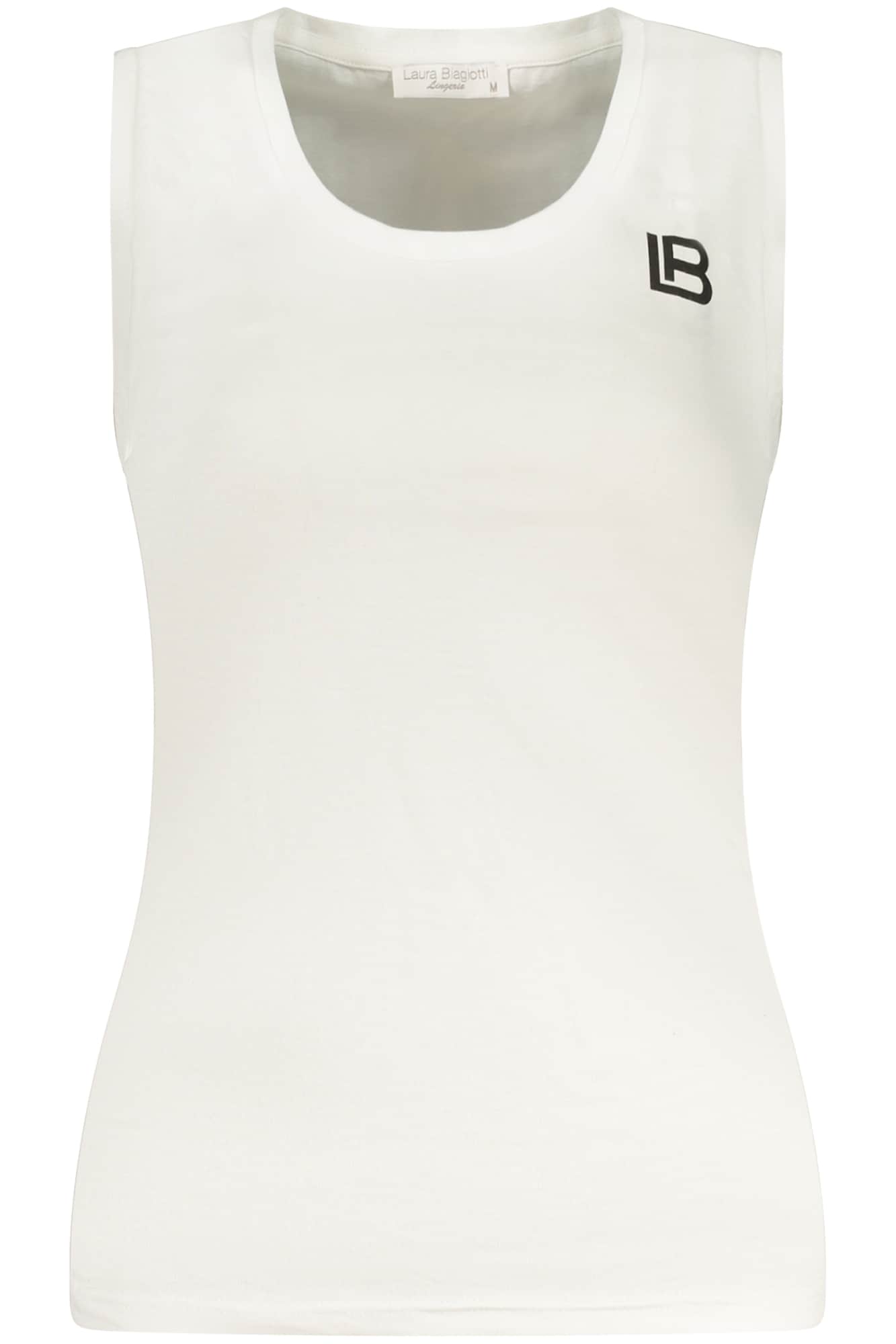 LAURA BIAGIOTTI WOMEN'S WHITE EXTERIOR TANK TOP