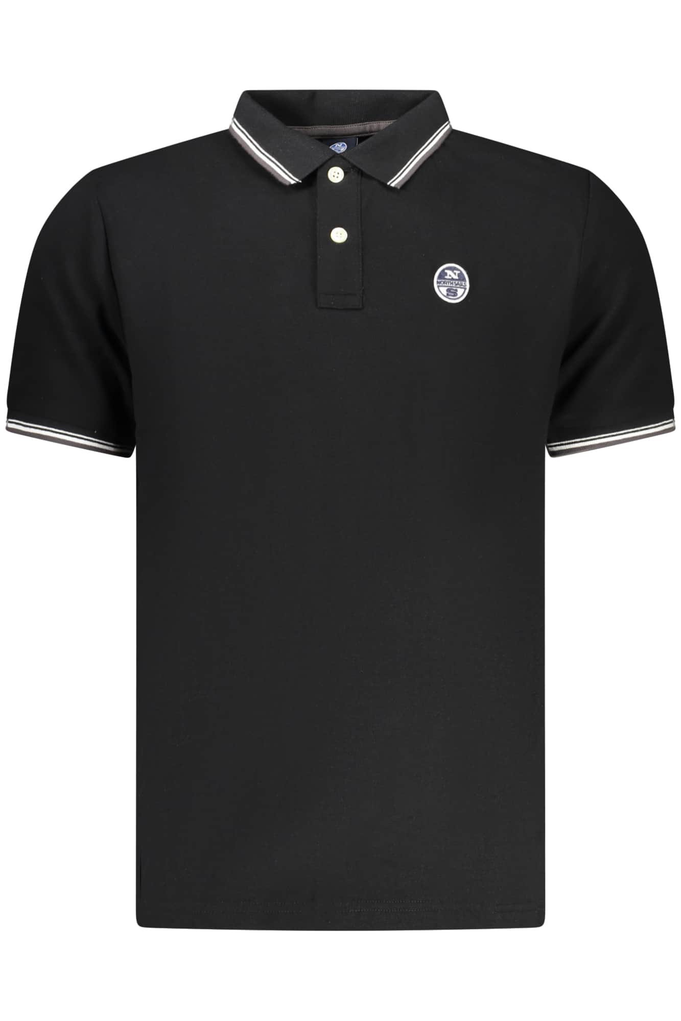 NORTH SAILS MEN'S SHORT-SLEEVE POLO SHIRT, BLACK