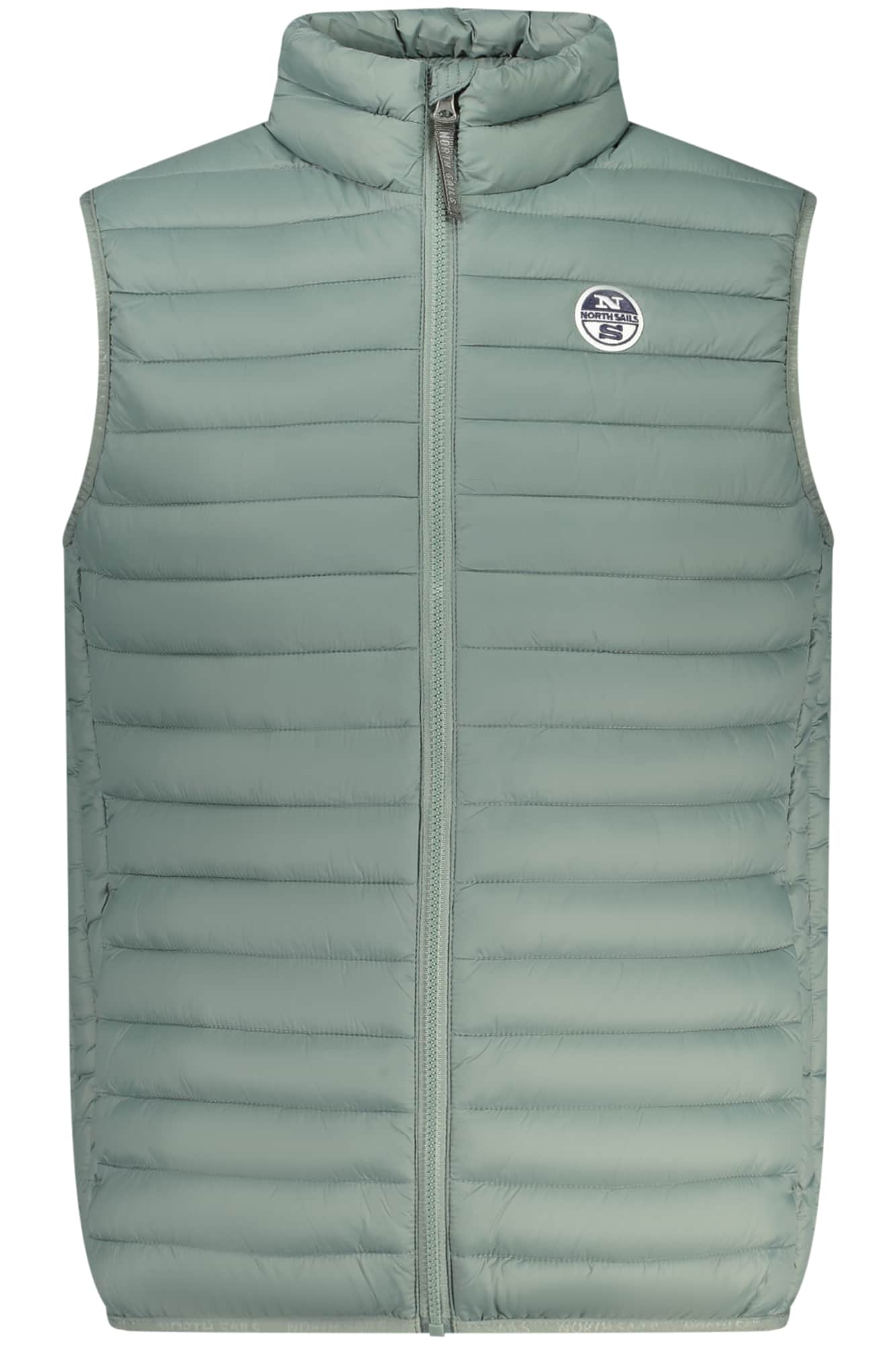 NORTH SAILS MEN'S GREEN SLEEVELESS JACKET