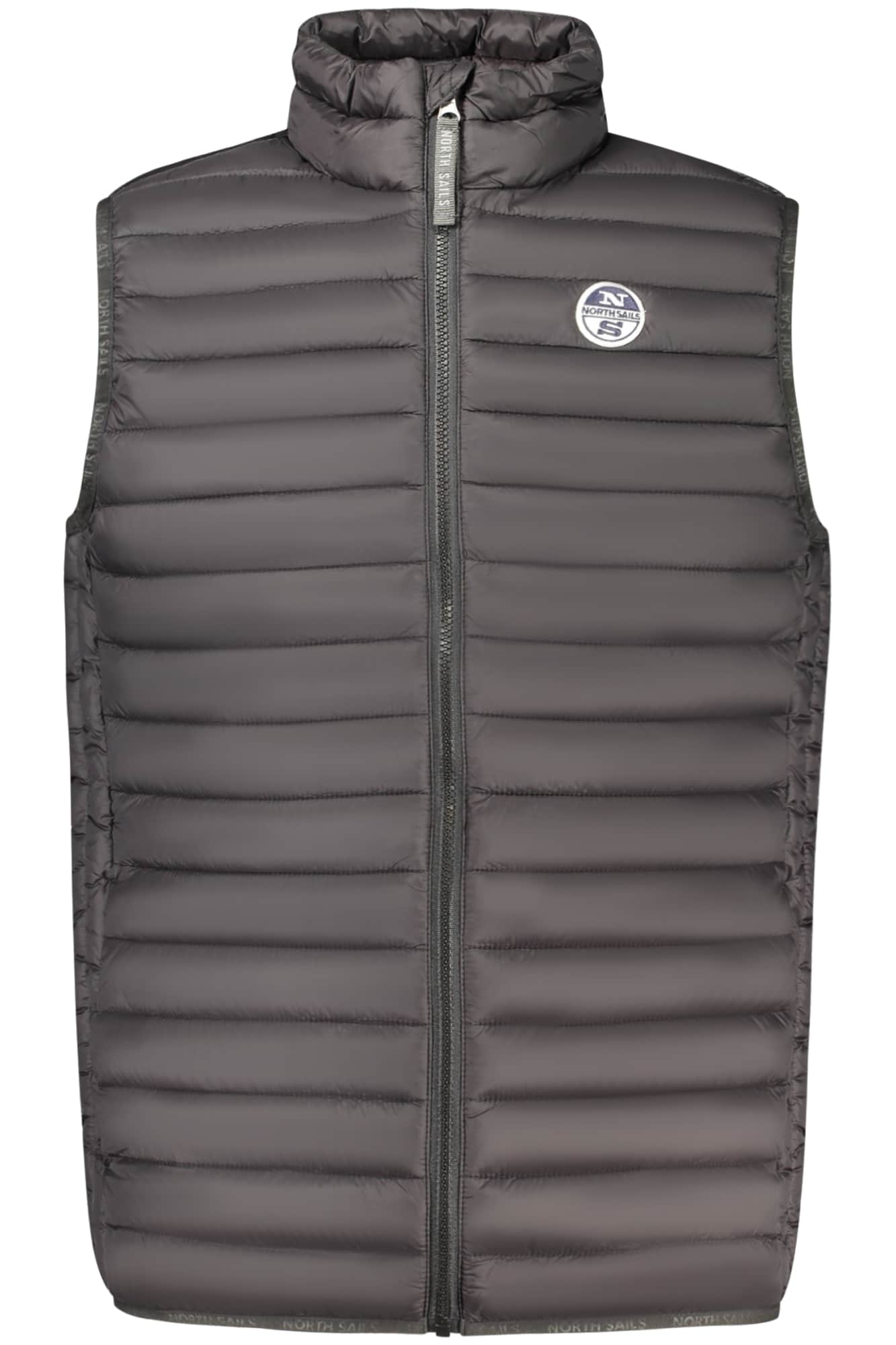 NORTH SAILS MEN'S BLACK SLEEVELESS JACKET