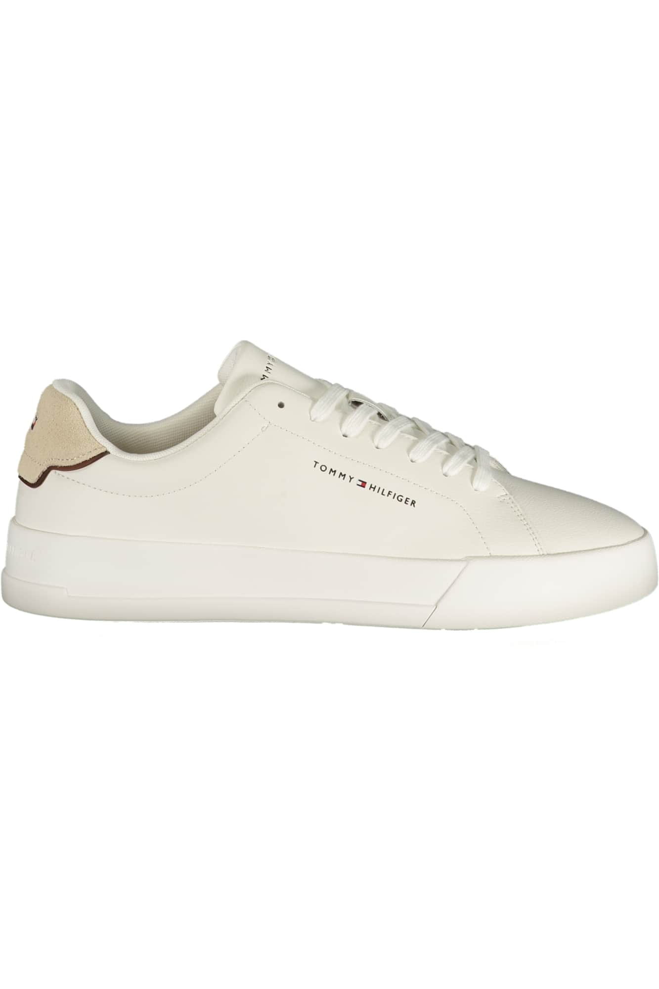 TOMMY HILFIGER MEN'S WHITE SPORTS SHOES
