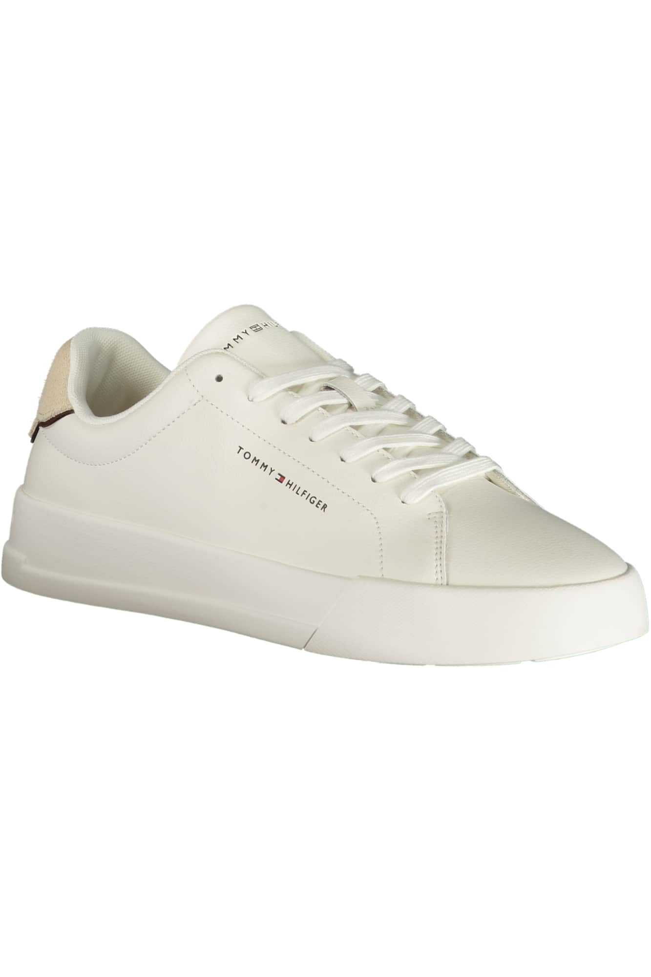 TOMMY HILFIGER MEN'S WHITE SPORTS SHOES
