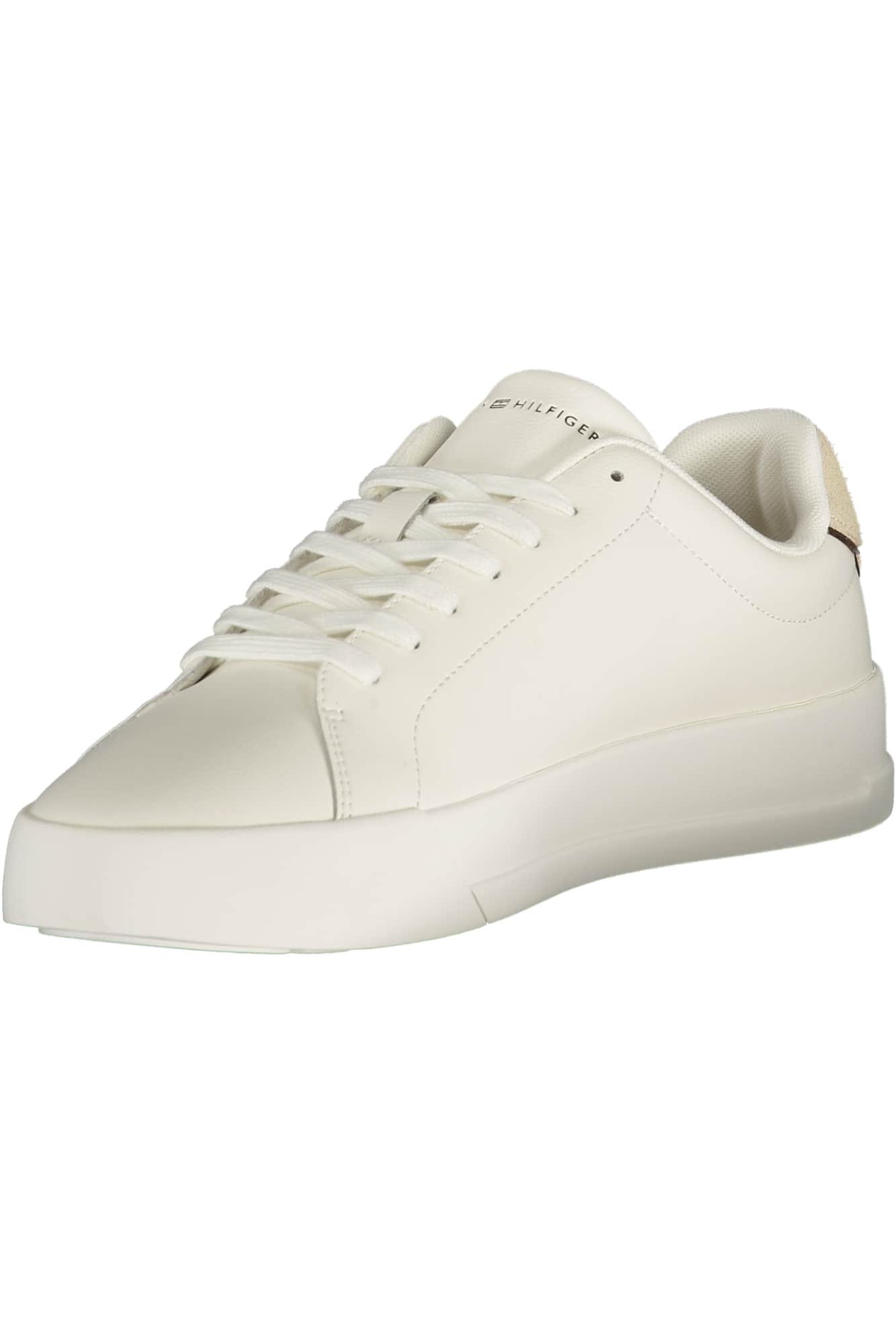 TOMMY HILFIGER MEN'S WHITE SPORTS SHOES