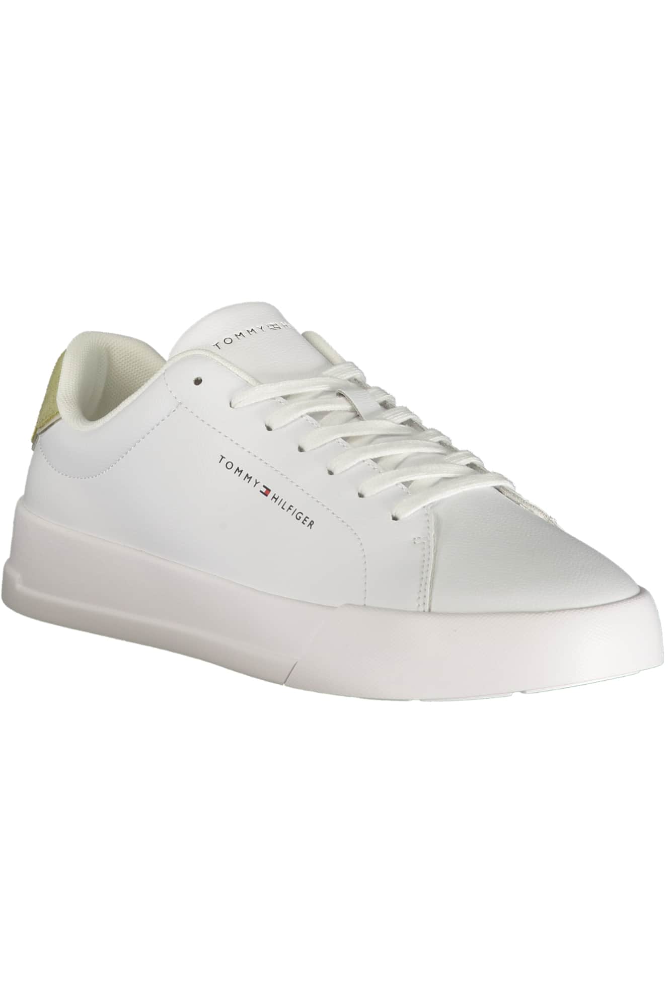 TOMMY HILFIGER MEN'S WHITE SPORTS SHOES