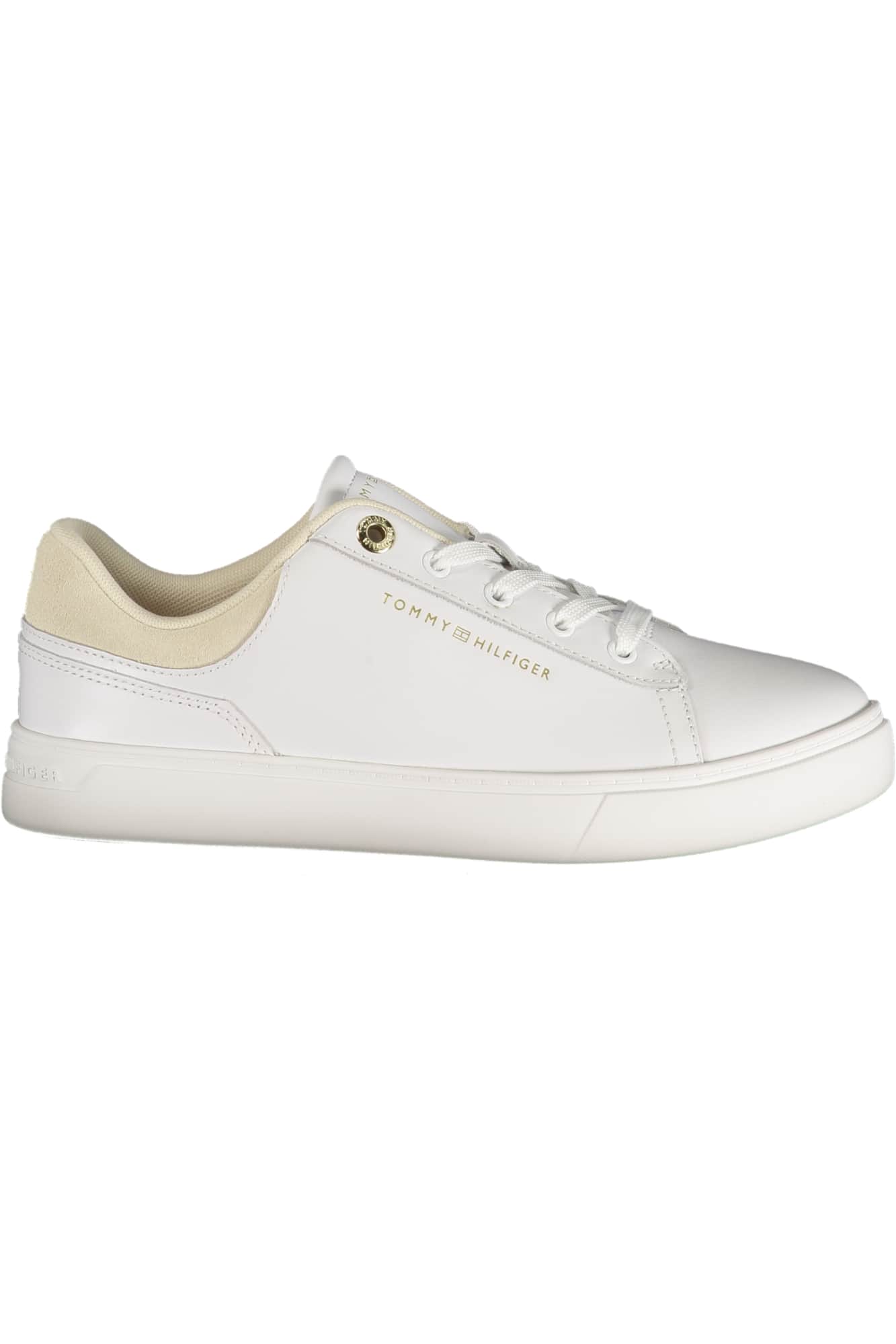 TOMMY HILFIGER WOMEN'S WHITE SPORTS SHOES