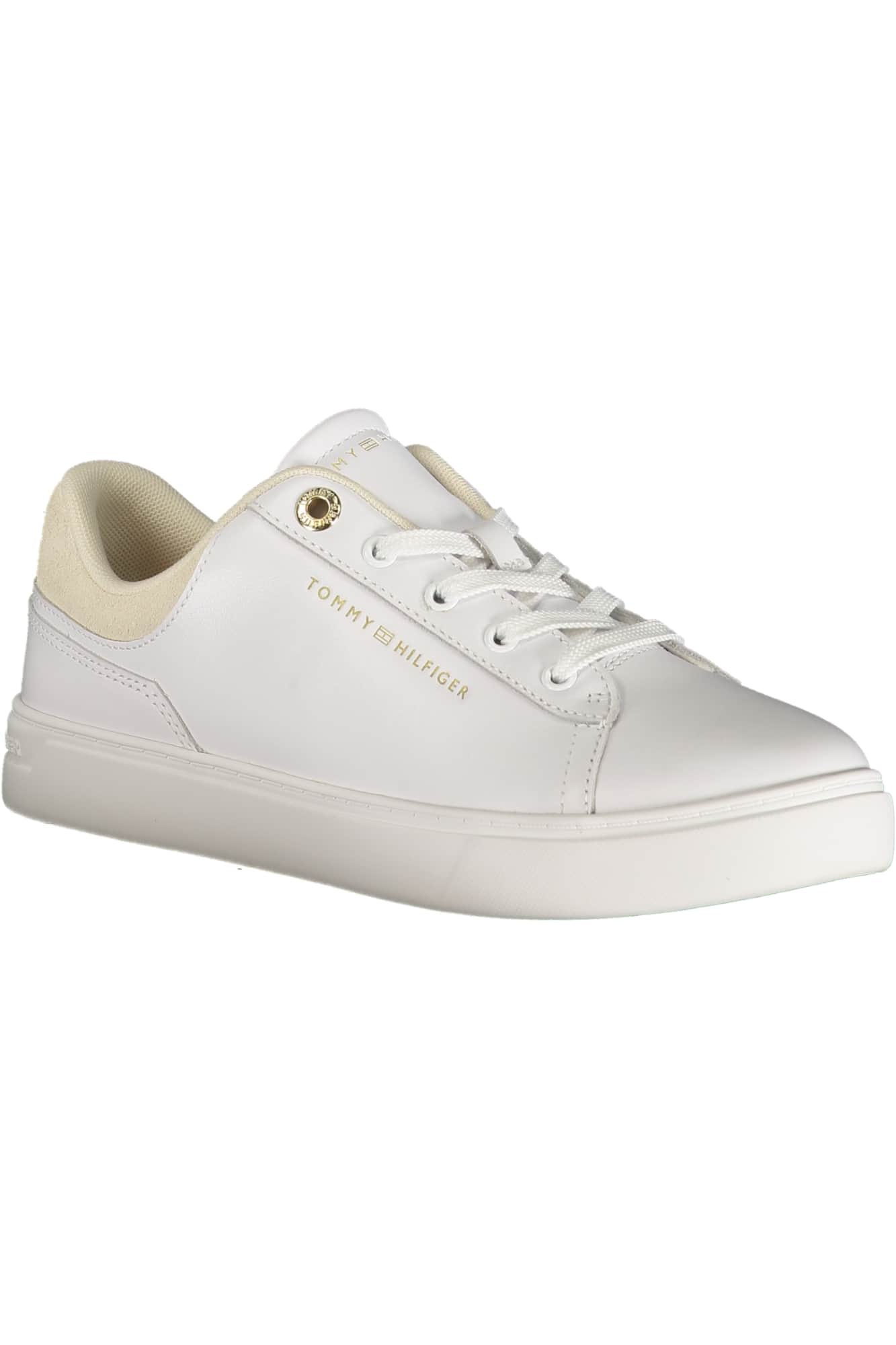 TOMMY HILFIGER WOMEN'S WHITE SPORTS SHOES