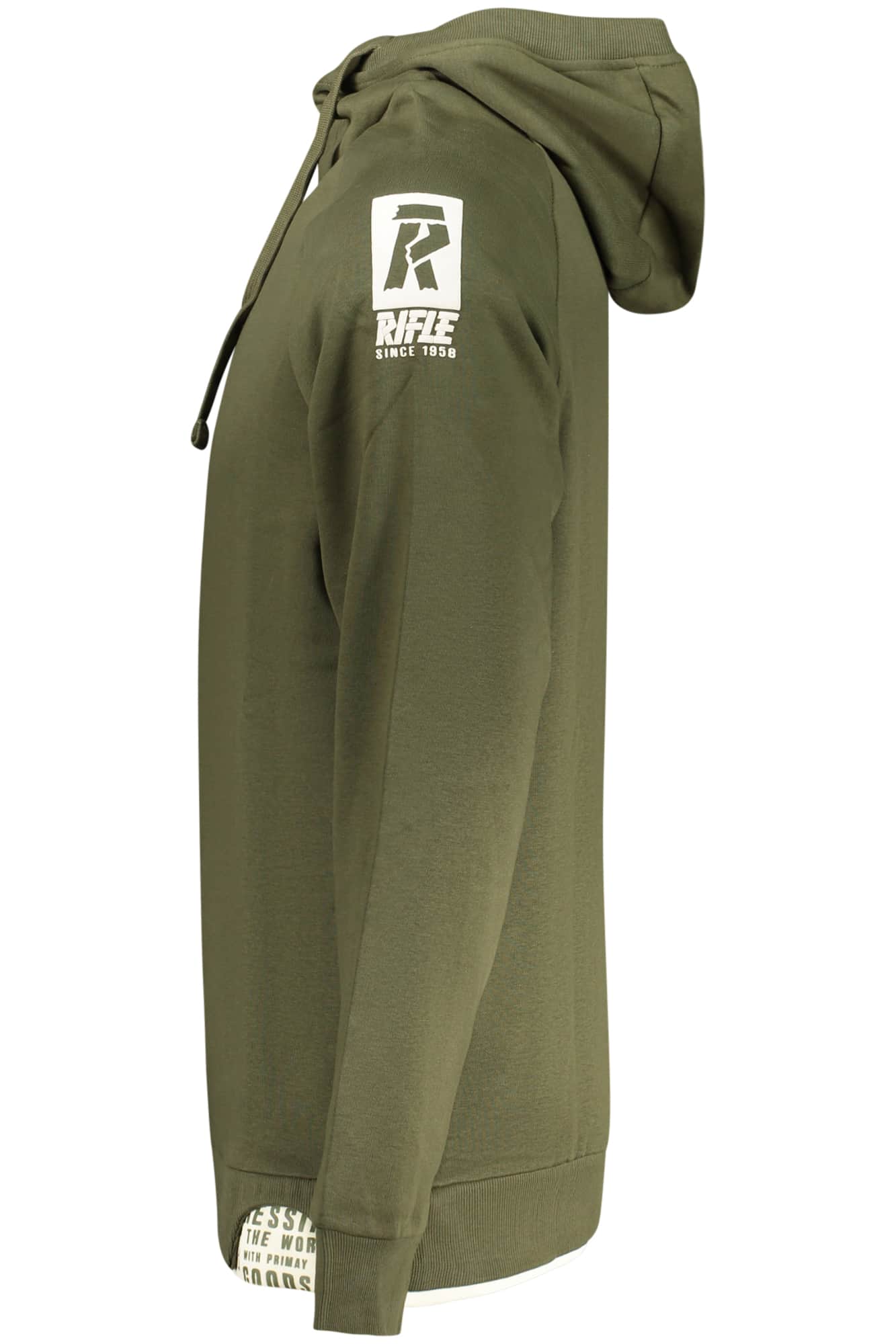 RIFLE MEN'S ZIP-UP SWEATSHIRT BEIGE