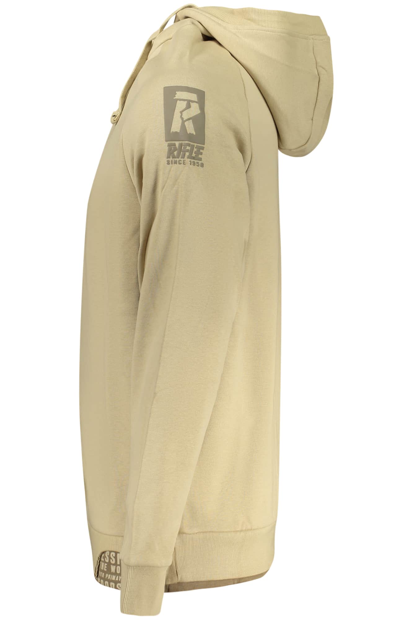 RIFLE MEN'S ZIP-UP SWEATSHIRT BEIGE