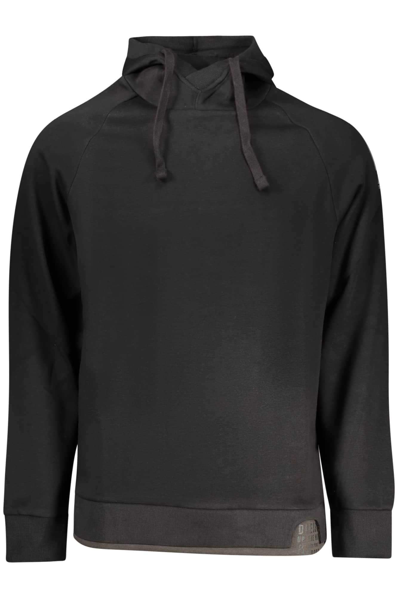 RIFLE MEN'S BLACK ZIP-UP SWEATSHIRT